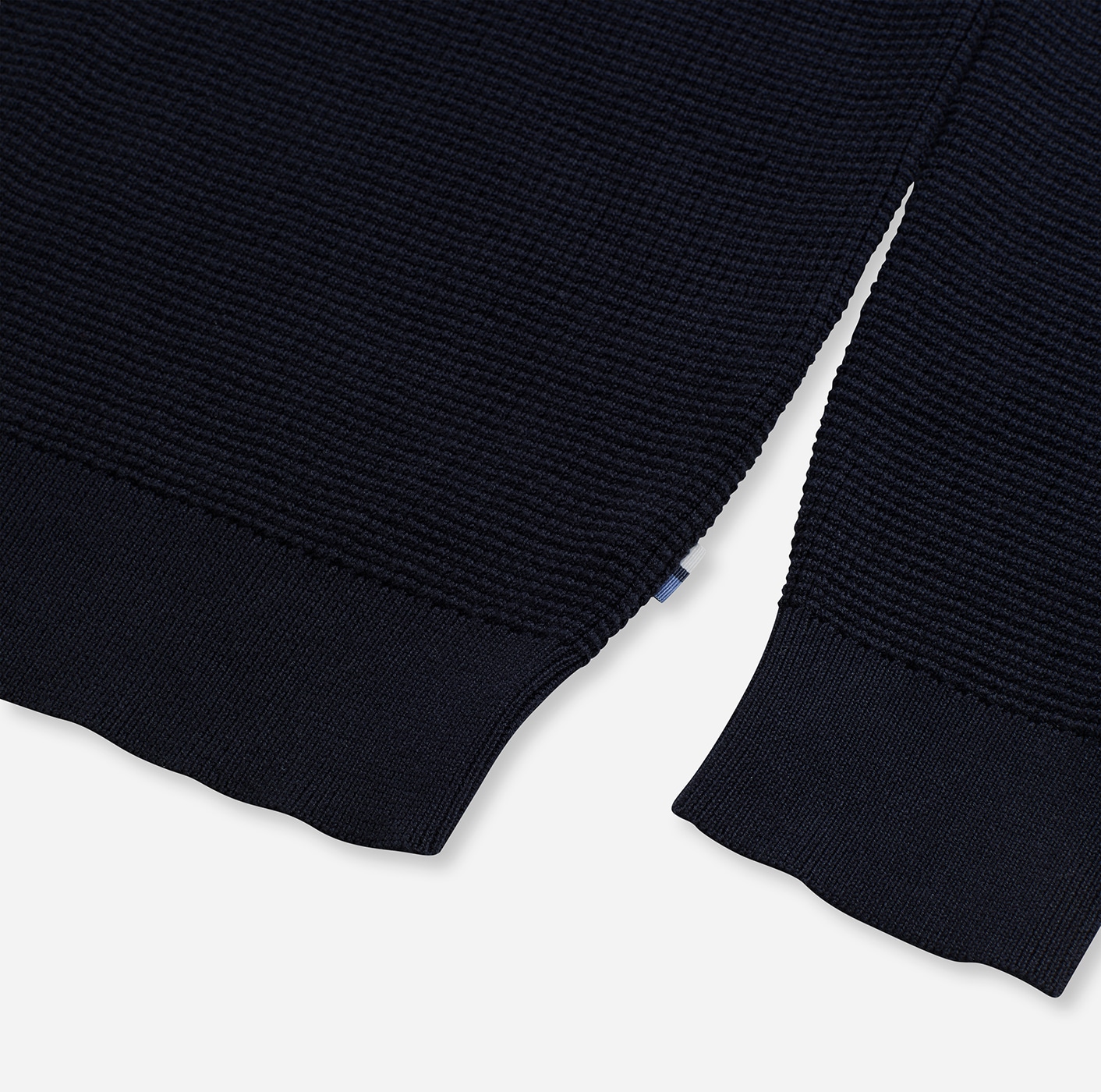 OLYMP Pull à col polo »Waffle Structure Pullover« strukturiert, unifarben, regular fit, Strick