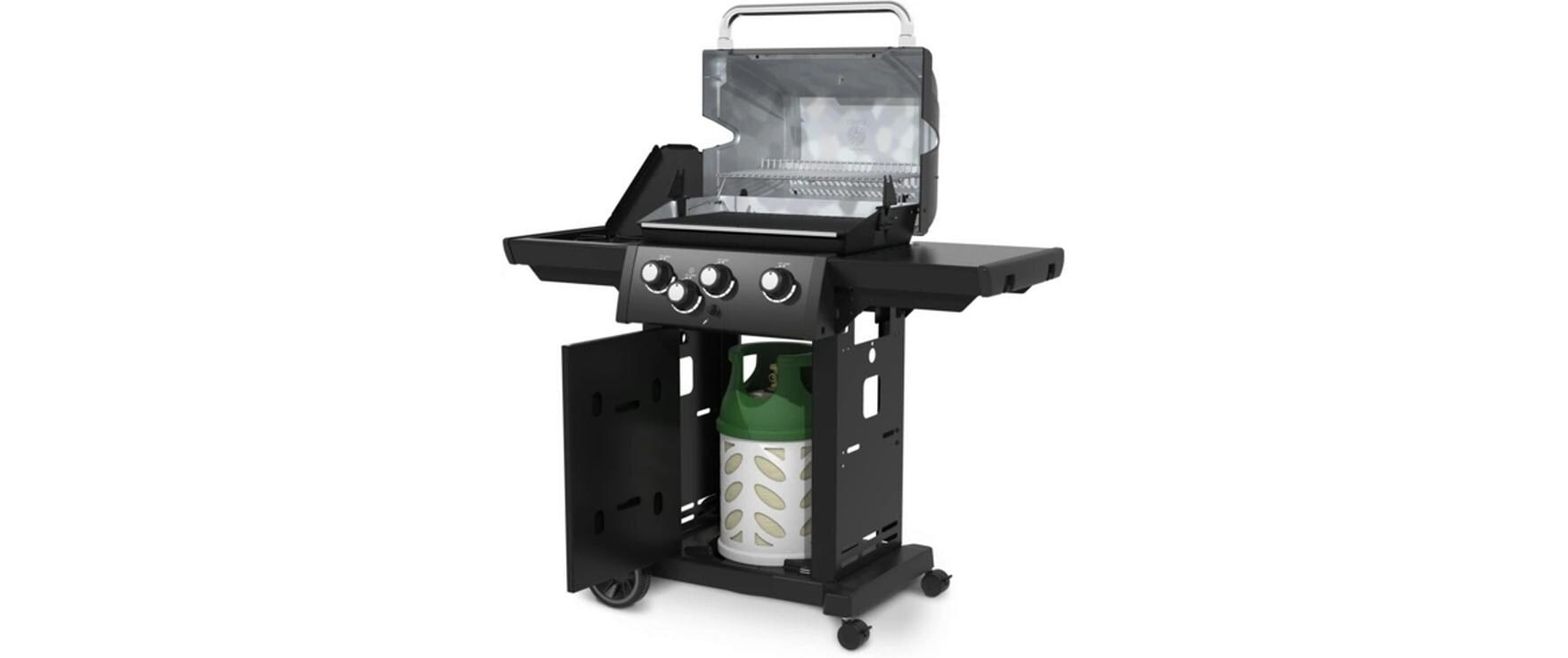 Broil King Gasgrill »Royal 340 Shadow« Kompakter Gasgrill mit 3 Brenner