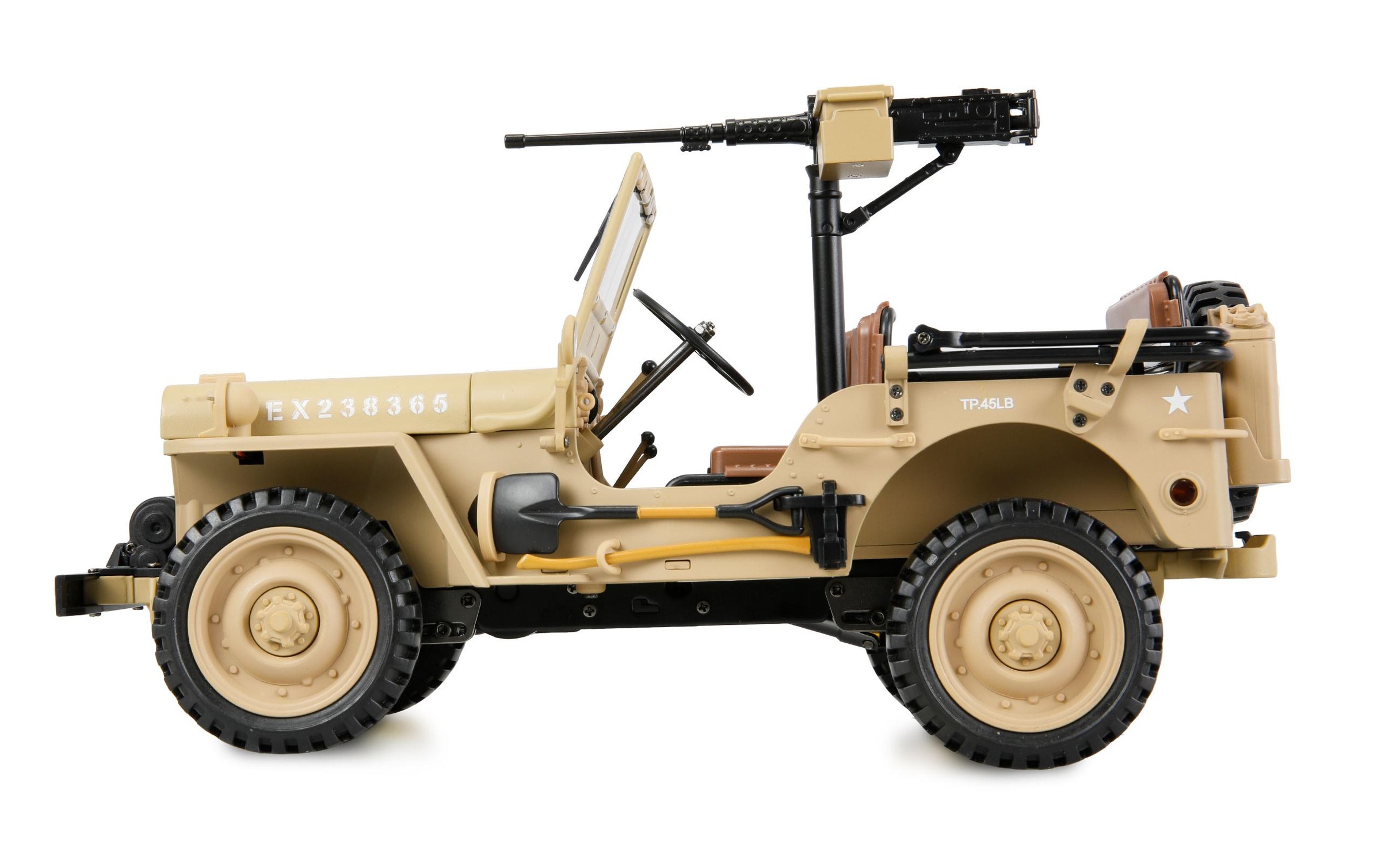 Amewi RC-Auto »Scale Crawler Jeep Willys MB 1:14« Antrieb 4x4