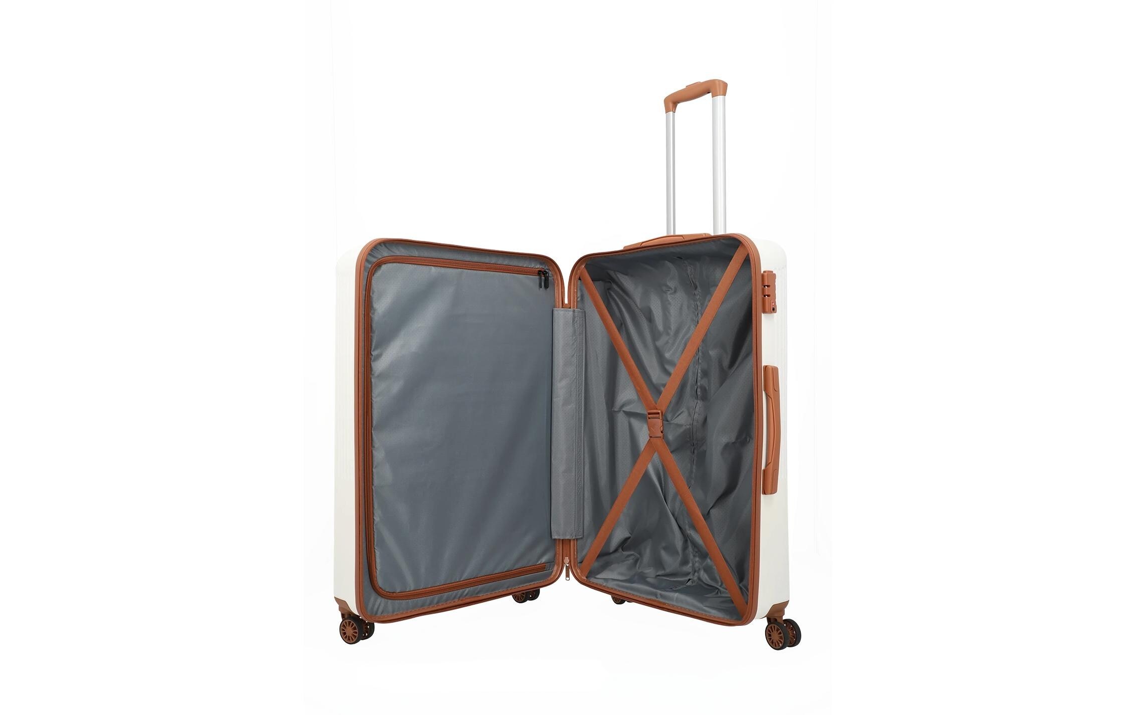 travelite Trolley »BALI Reisekoffer Hartschale« 96 litre 4 Rollen TSA-Schloss – robustes Reisegepäck