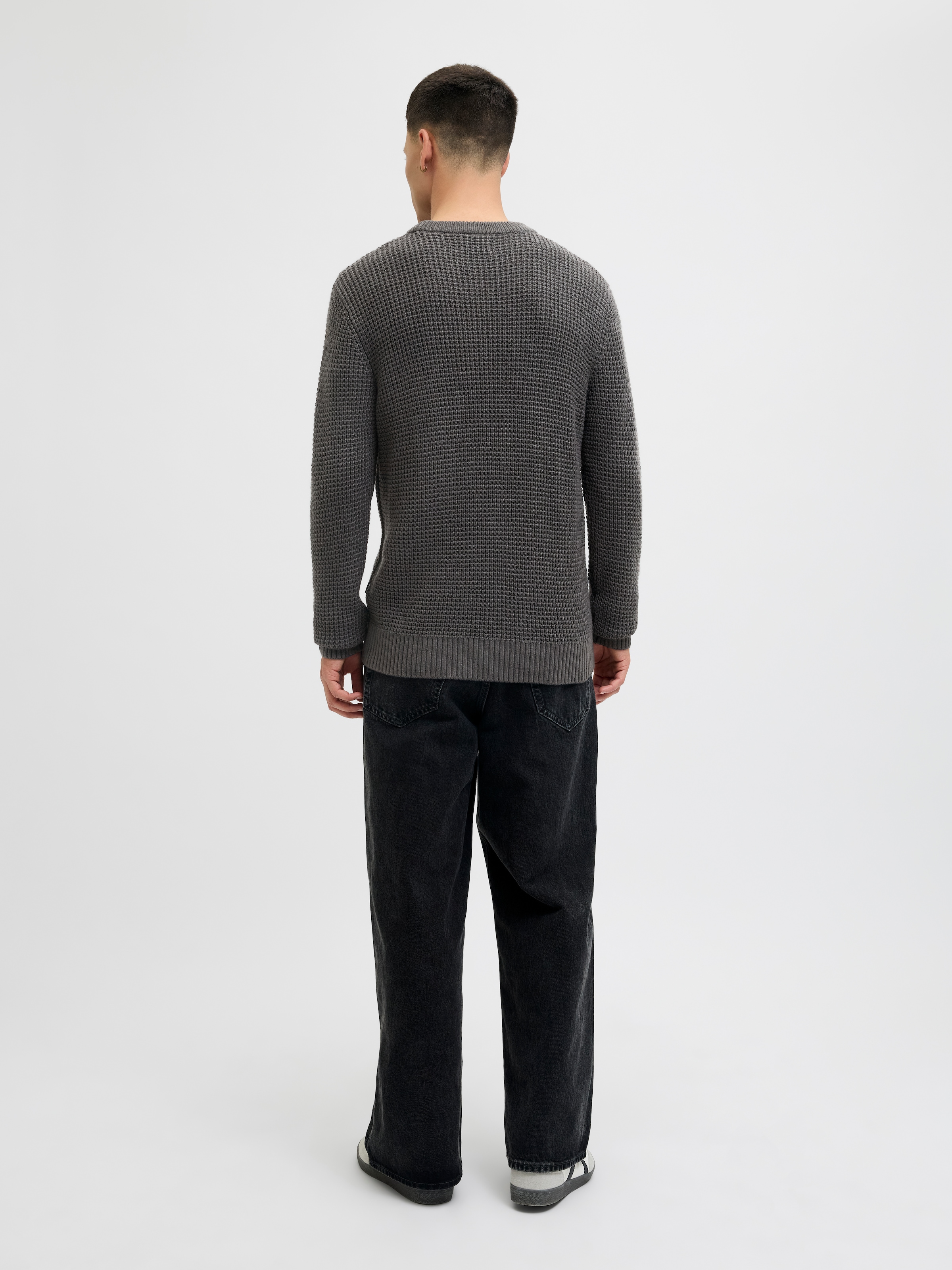 Jack & Jones Pull en tricot »JJGLOBAL KNIT CREW NECK«