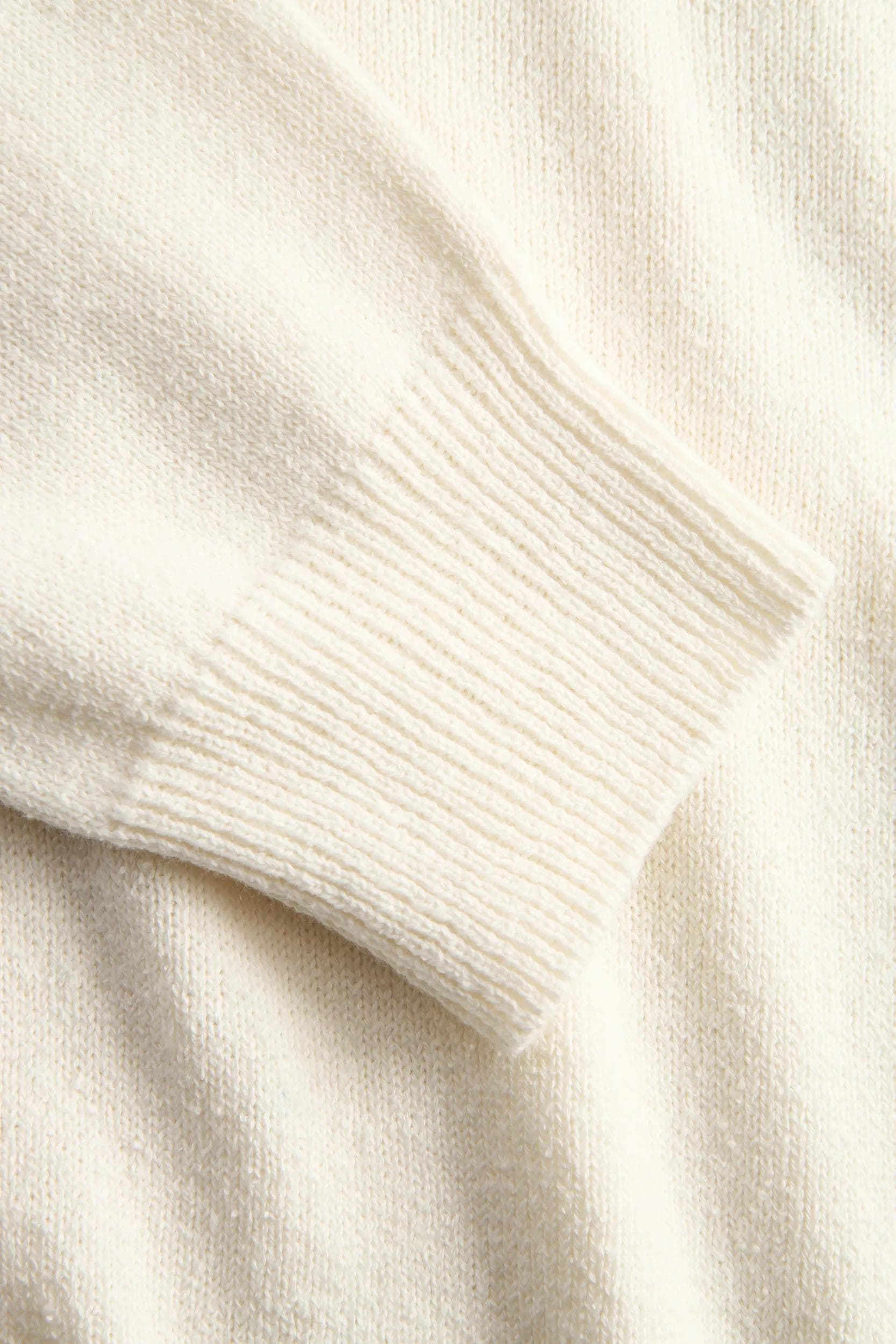 Joop Jeans Pull à col rond »Owin« im Materialmix