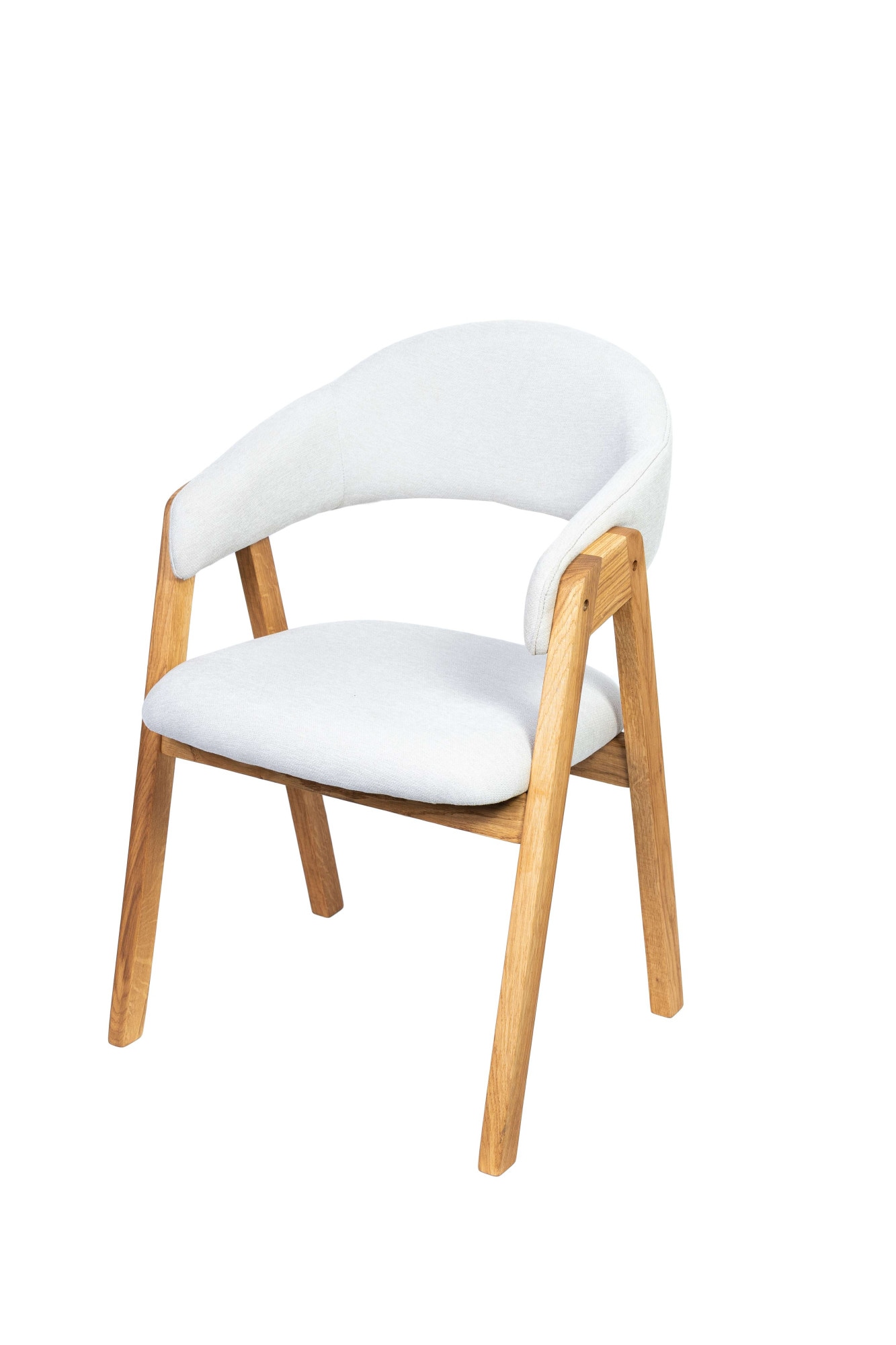 GOODproduct Armlehnstuhl »Arco Polsterstuhl, Esszimmerstuhl, Küchenstuhl, 4-Fussstuhl« () 2 Stk.Bequem und stilvoll. Gepolstert. Massivholzbeine