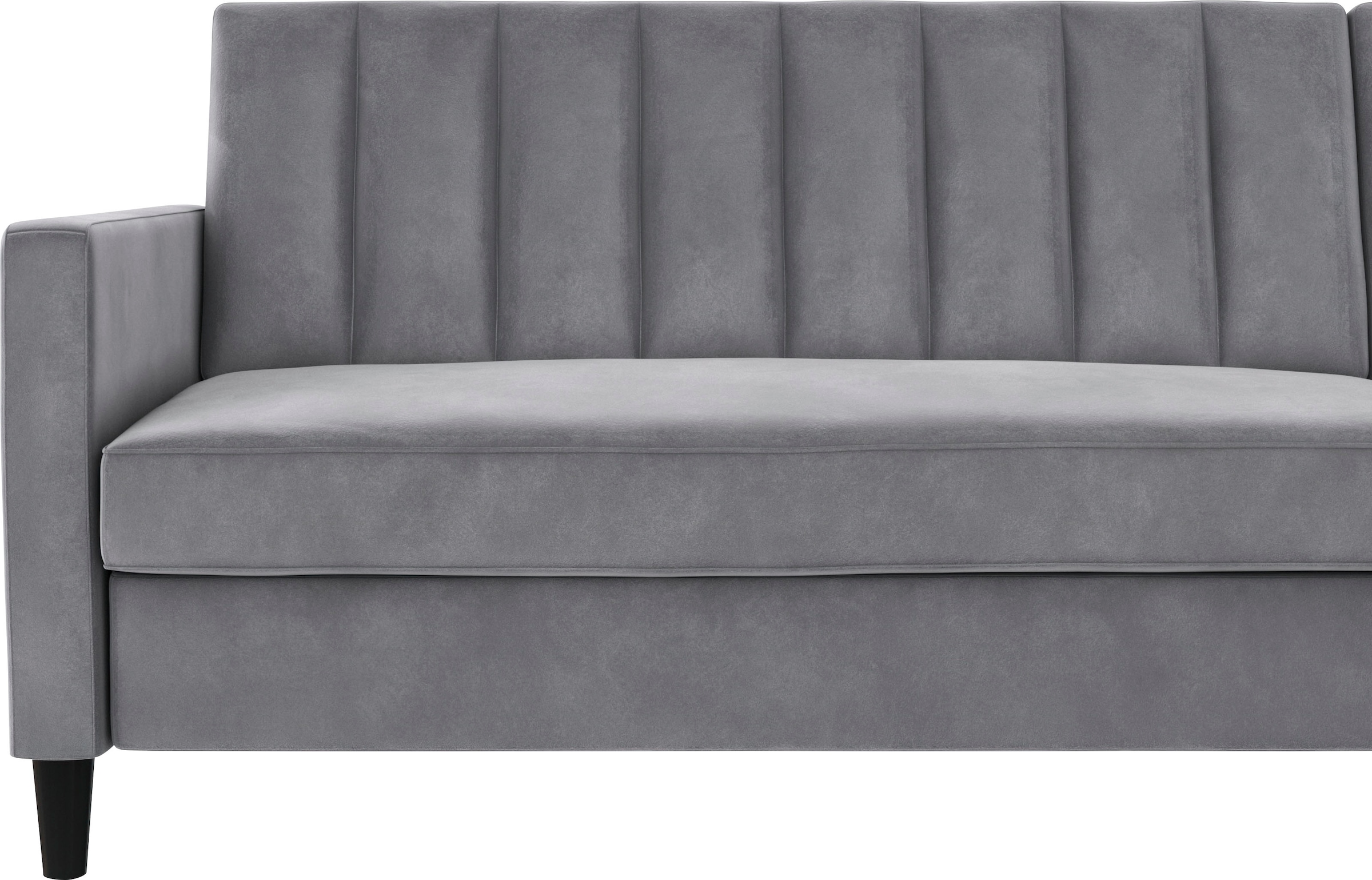 Dorel Home Canapé d'angle »Celine, L-Form,« mit Bett-Funktion und Stauraum. Recamiere beidseitig montierbar