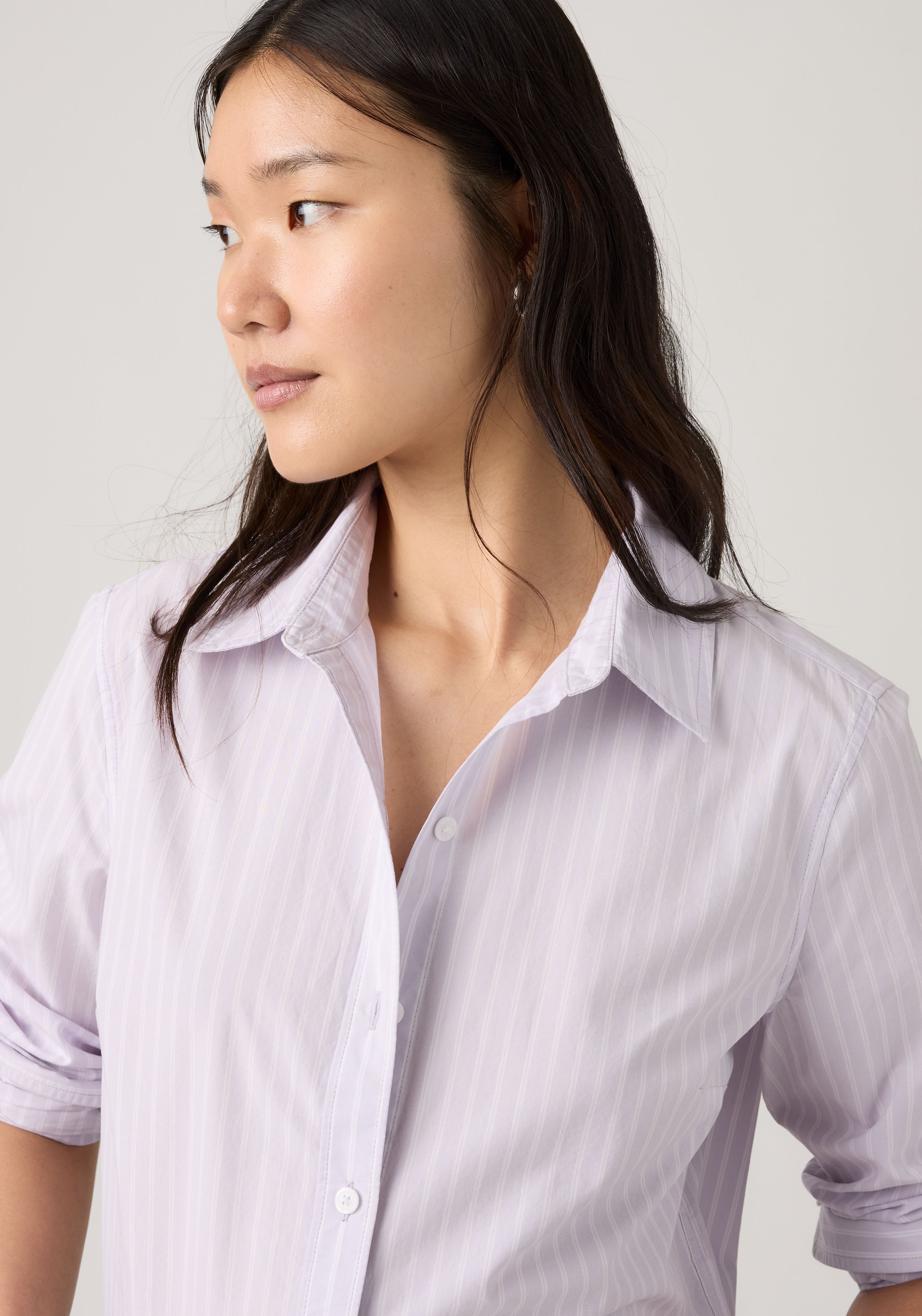 Levi's® Hemdbluse »CARLILE CLASSIC POPLIN SHIRT« Klassischer Hemdblusenkragen