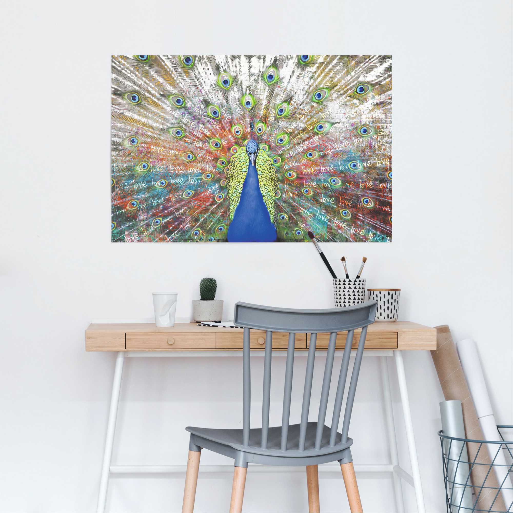 Reinders! Poster »Liebespfau« 1 cuis tlg.