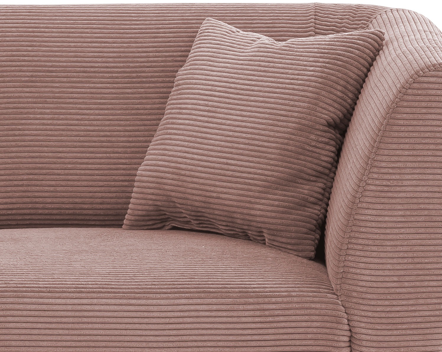 Home affaire Ensemble rembourré »Lazio modern und bequem, schmale Armlehnen, tolle Detailverarbeitung« Ensemble, 3-Sitzer und 2-Sitzer, 2 cuis tlg. zwei verschiedene Fussfarben wählbar