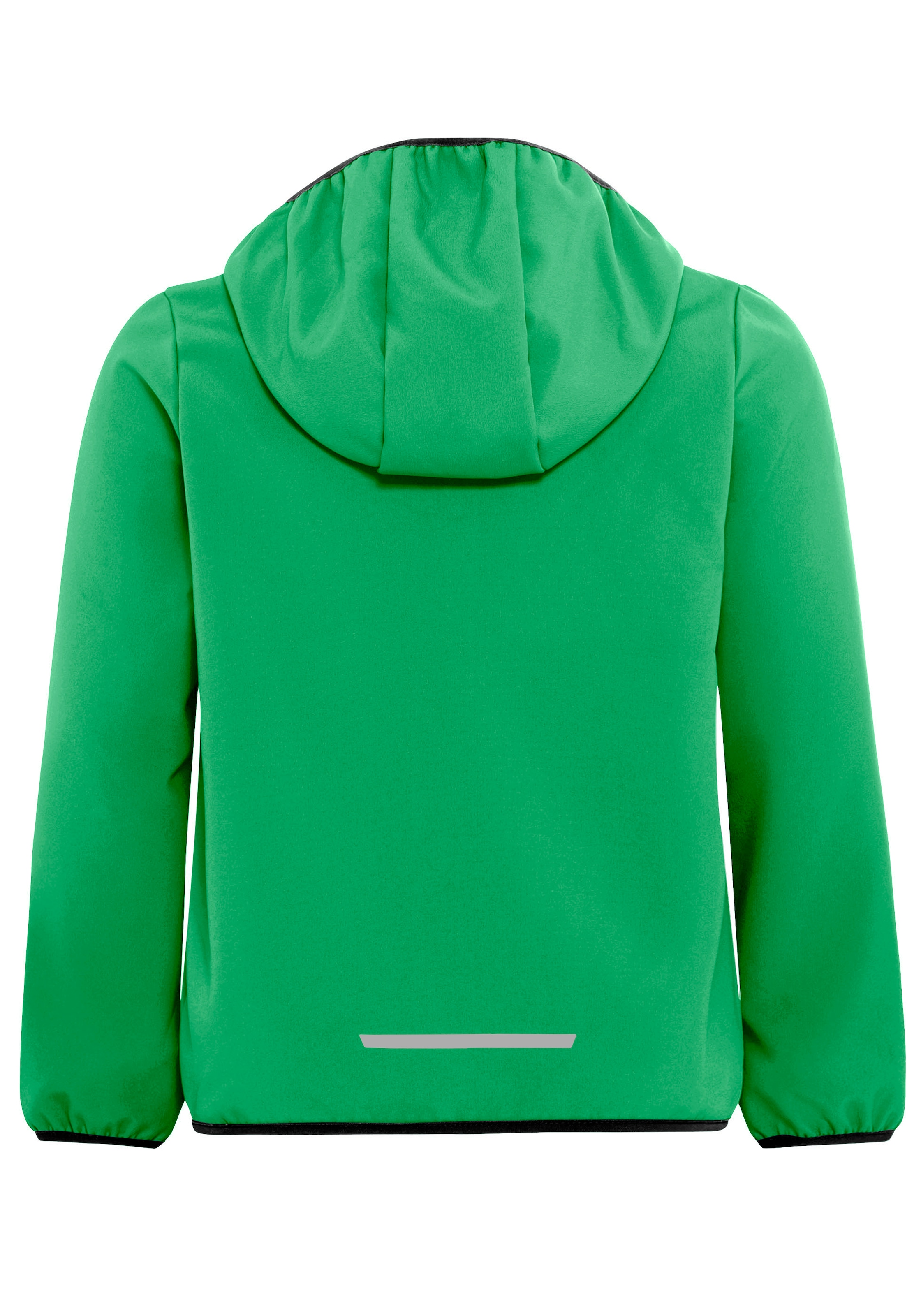 Jack Wolfskin Veste softshell »FOURWINDS JACKET KIDS« mit Kapuze mit Kapuze, wasserabweisend, windabweisend, atmungsaktiv