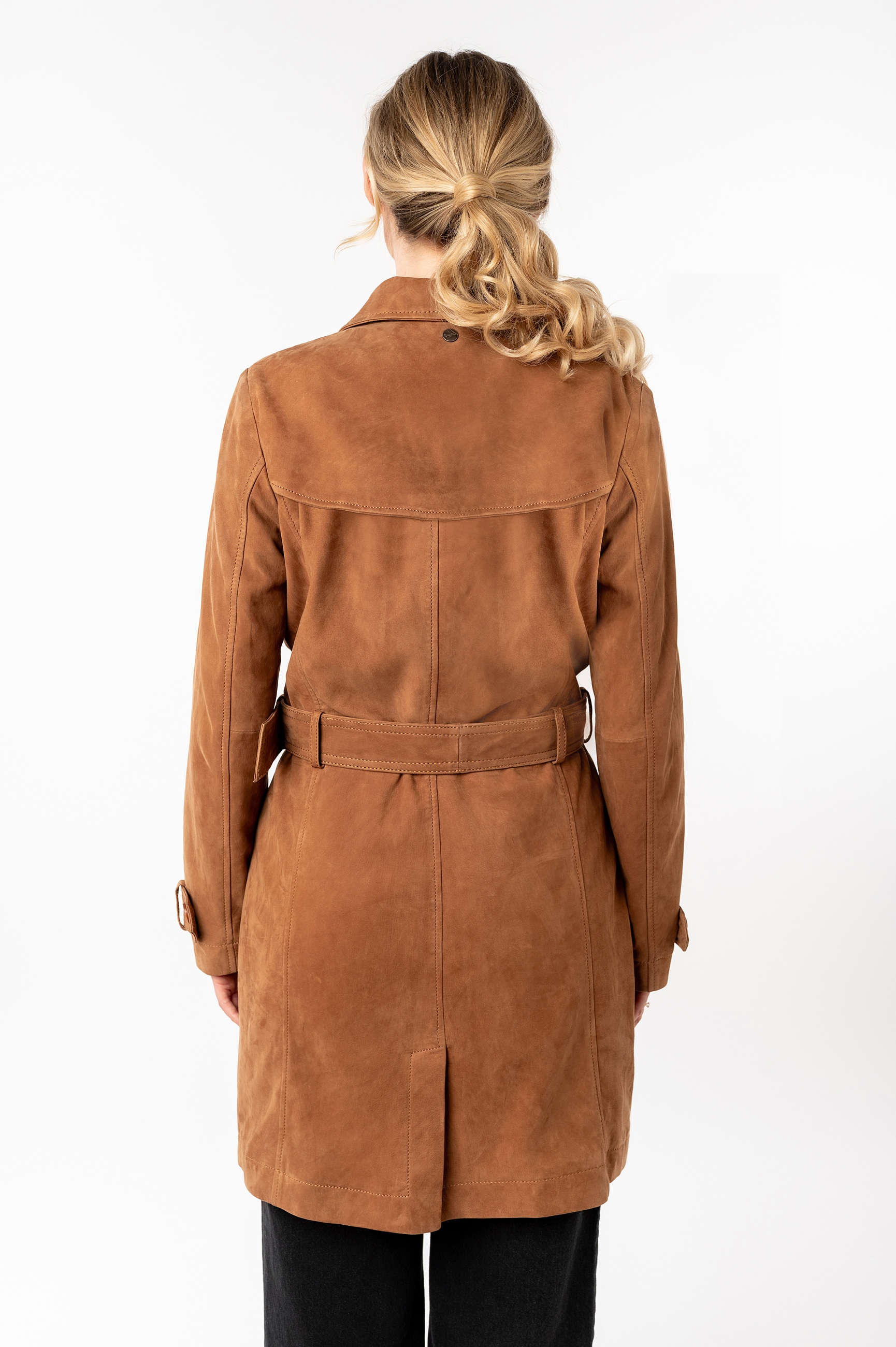 Mauritius Ledermantel »MWLilithy« mit Reverskragen