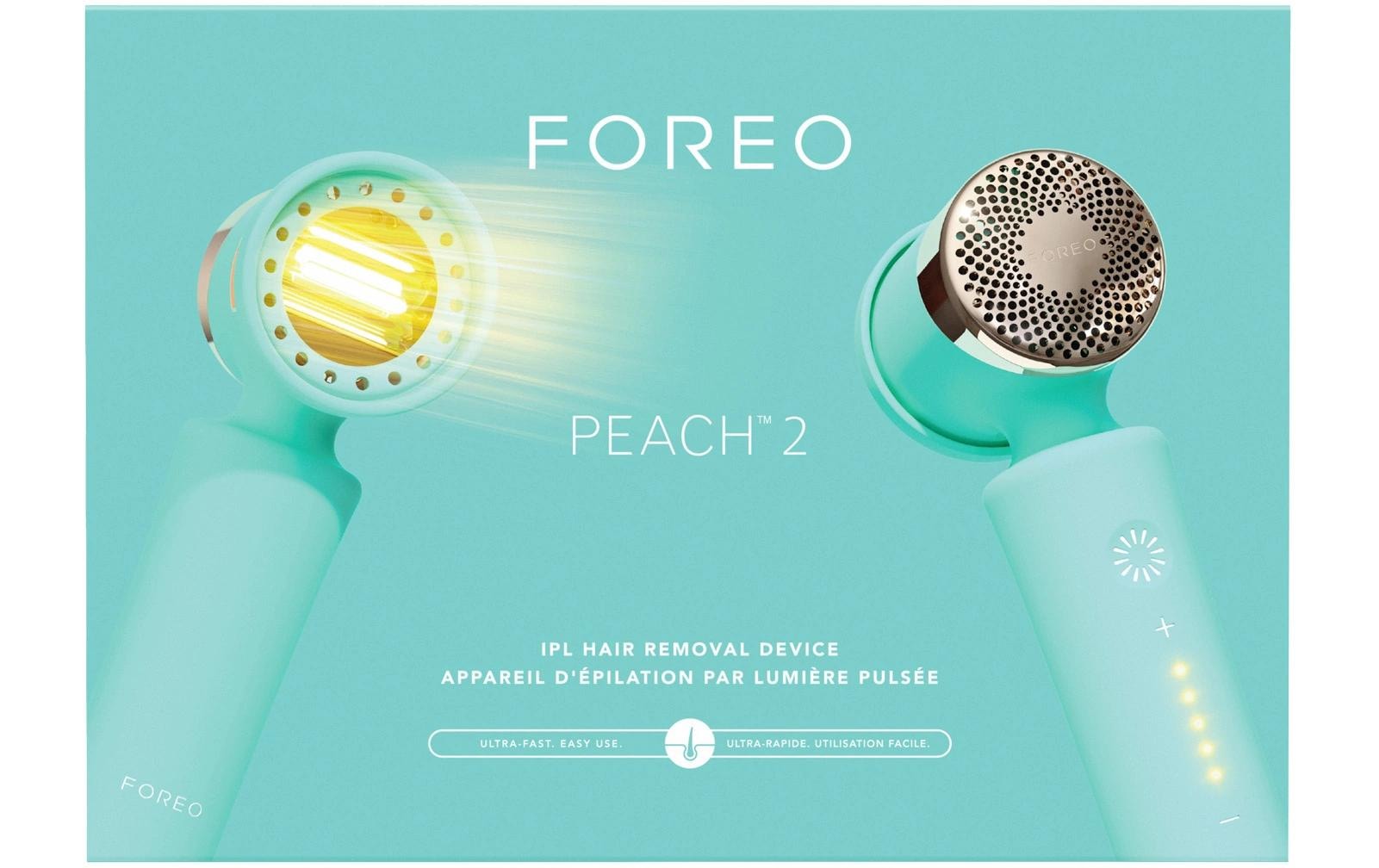 FOREO IPL-Haarentferner »Peach 2« 500000 Lichtimpulse Innovatives IPL-Gerät für dauerhaft glatte Haut
