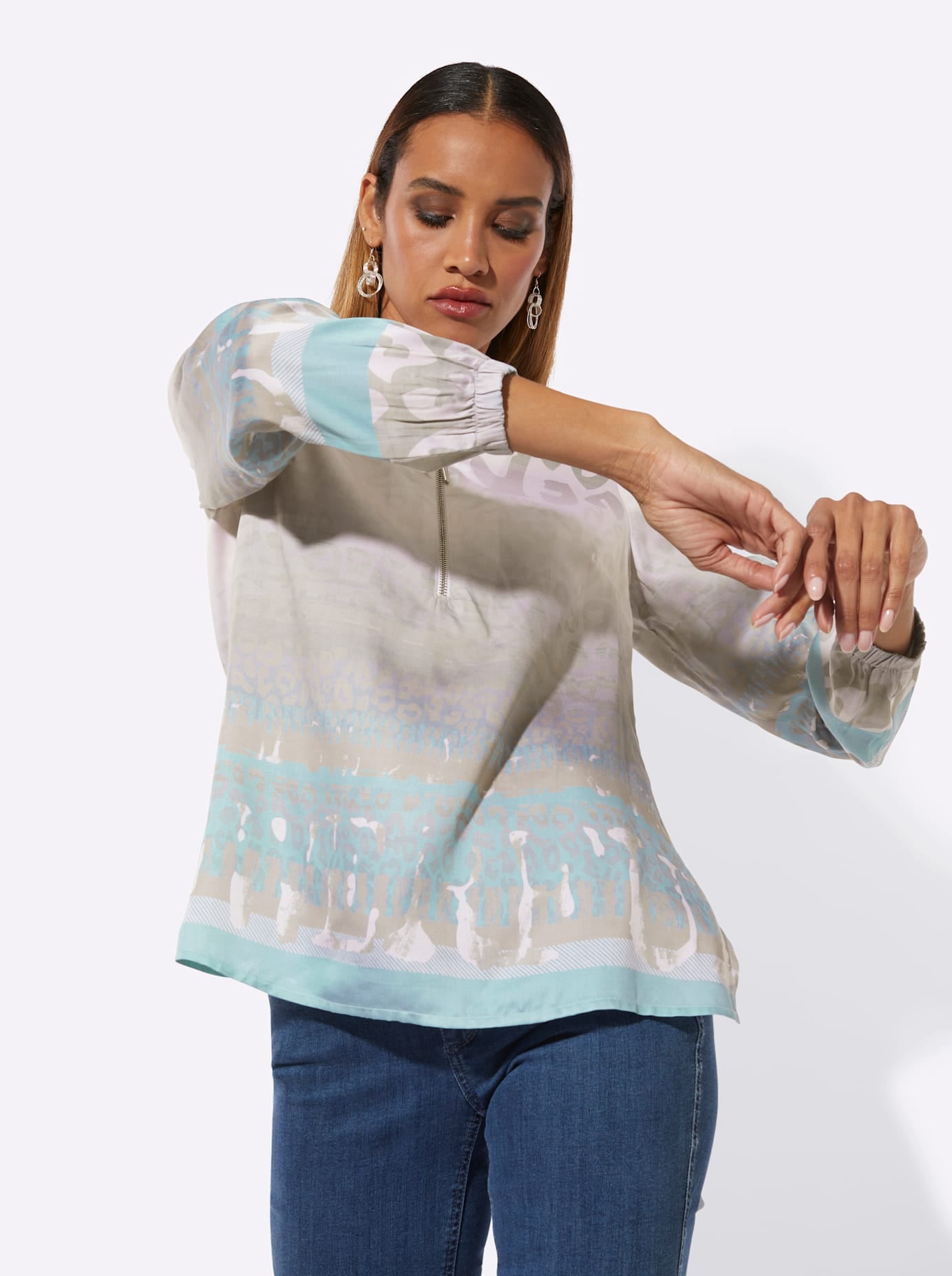 creation L Blouse à manches longues