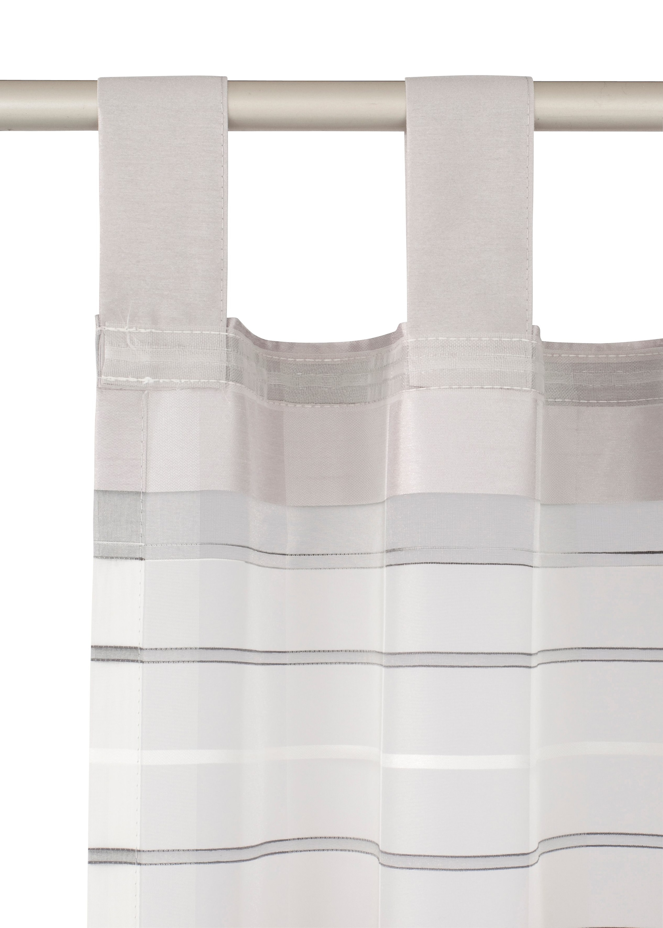 HOMING Rideau »Norris« Boucles 1 cuis tlg. Streifen, modern, Farbverlauf, Wohnzimmer, Schlafzimmer