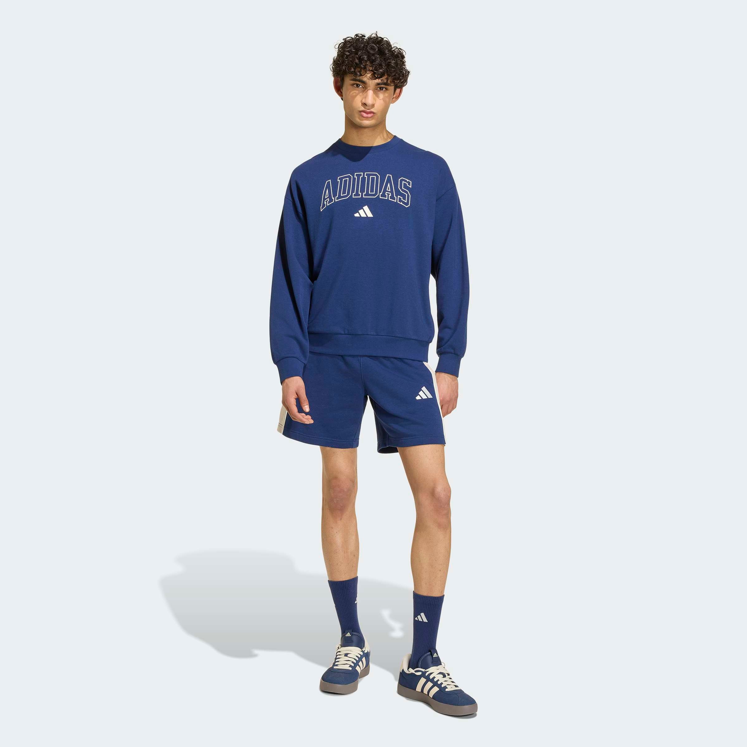 adidas Sportswear Sweatshirt »SEASONAL ESSENTIALS COLLEGIATE FRENCH TERRY CREW«
