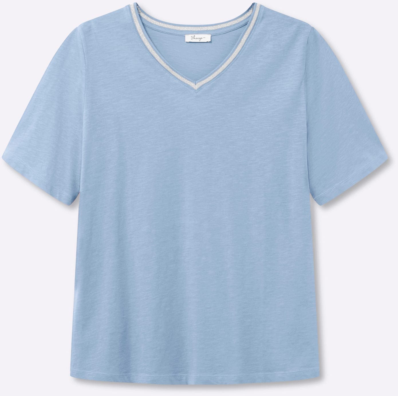 Sheego T-shirt en V »Shirt« 1