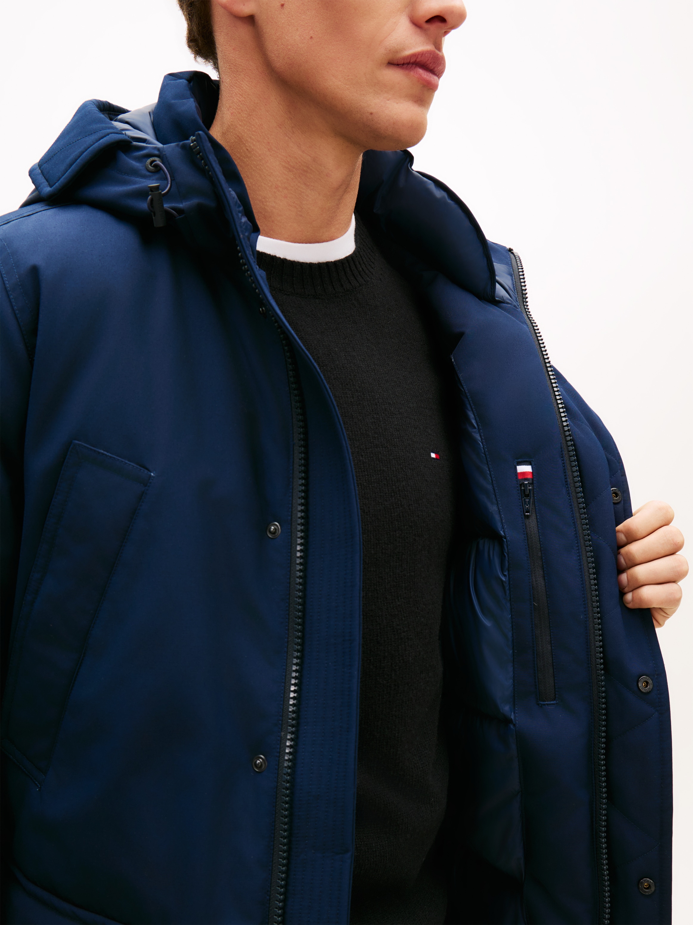 Tommy Hilfiger Parka »ROCKIE DOWN PARKA« avec capuche mit Daunenfüllung, regular fit