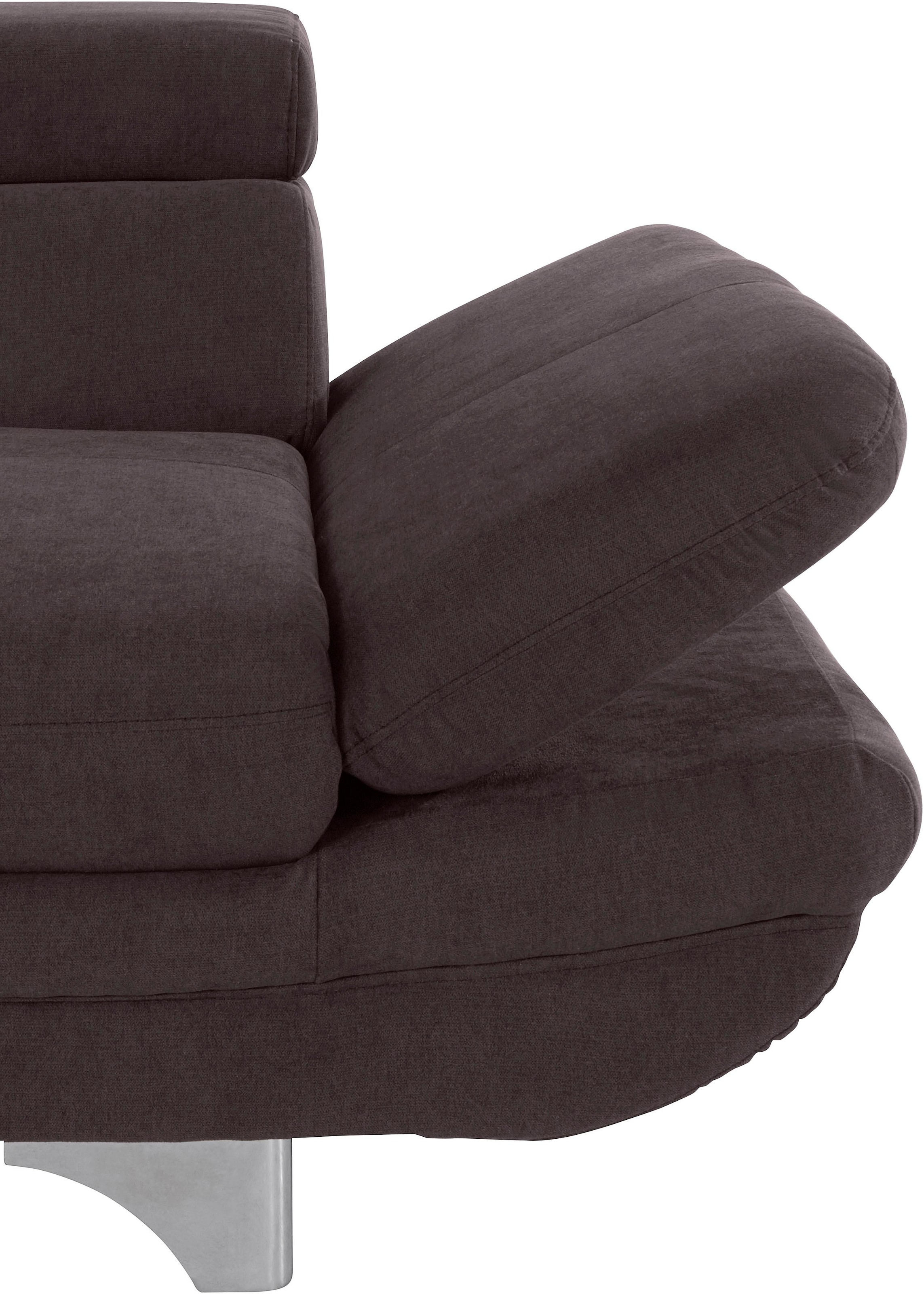 COTTA 2-Sitzer »Enterprise« Big-Sofa, mit Armteilverstellung & Kopfteilverstellung