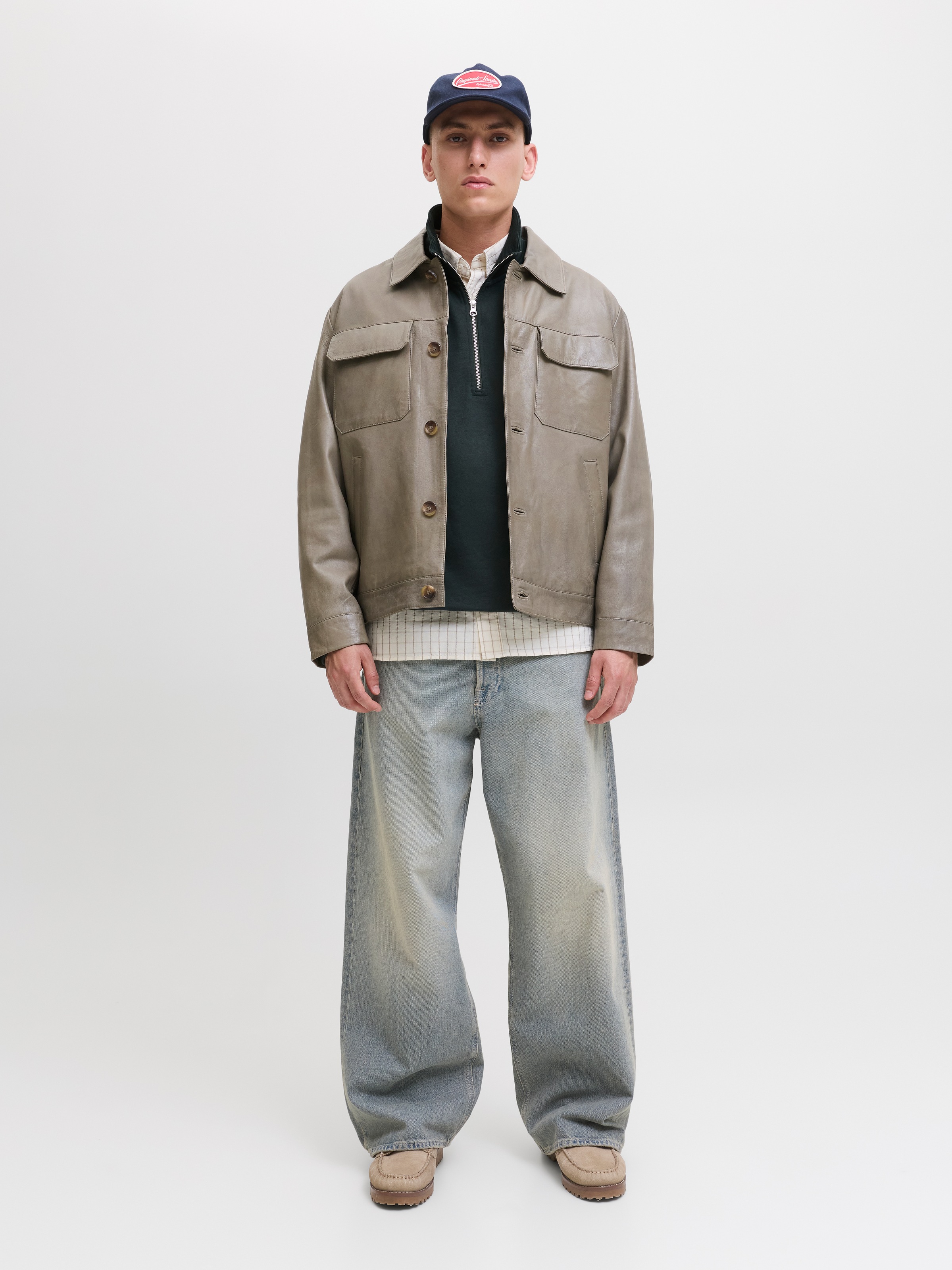 Jack & Jones Sweatshirt »JORNORREBRO EMB SWEAT HIGH NECK SN«
