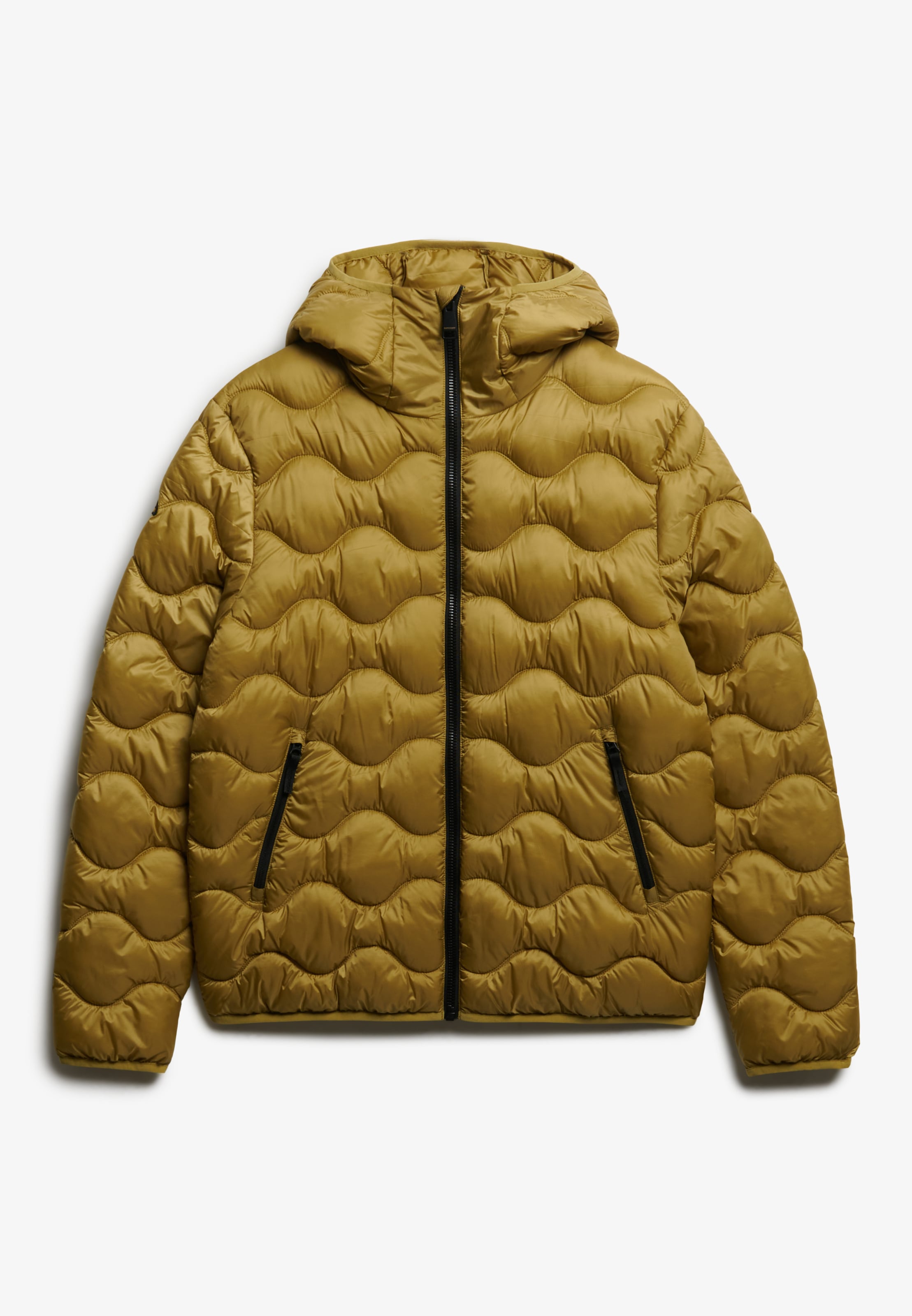 Superdry Steppjacke »HOODED QUILTED WAVE PADDED JKT« mit Kapuze
