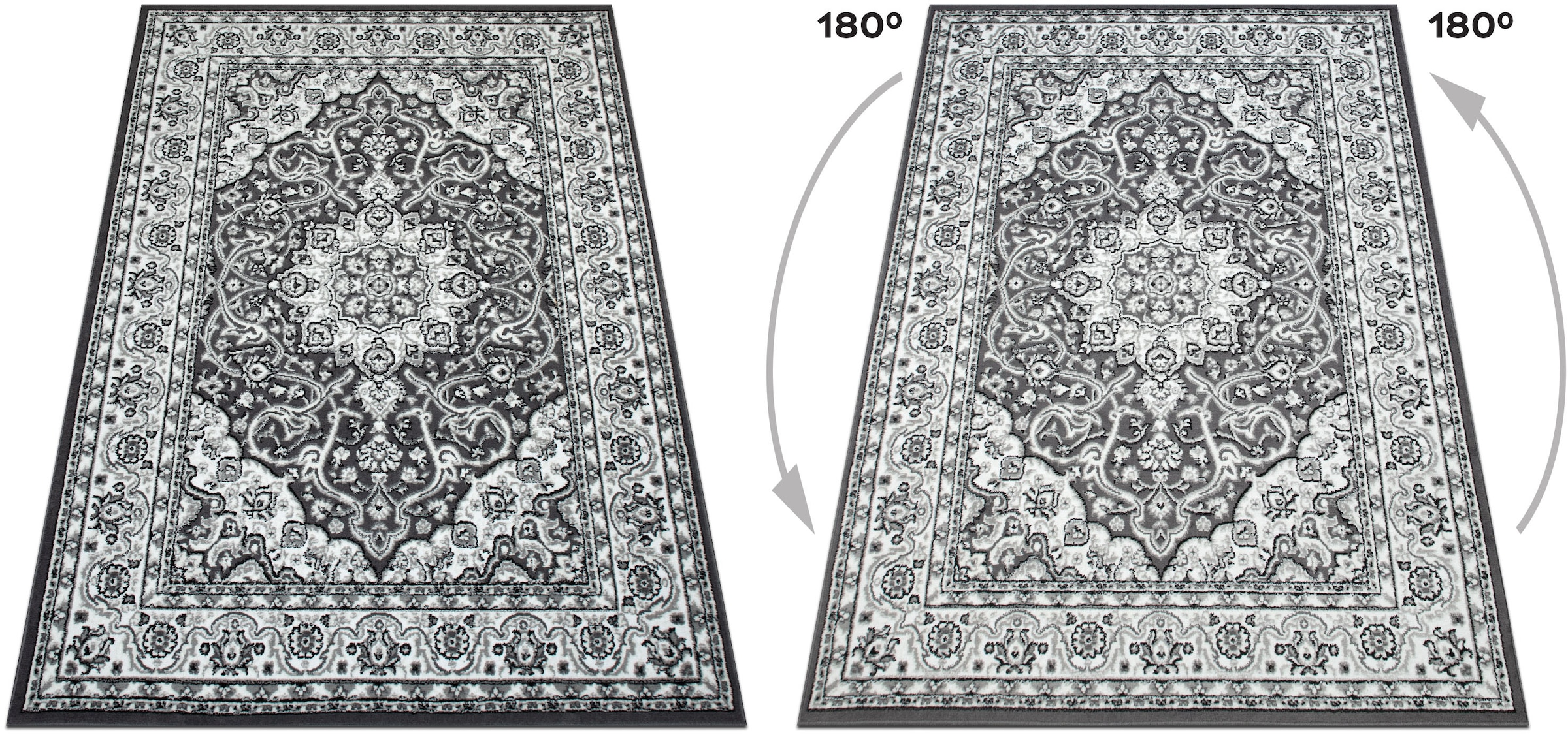 GOODproduct Teppich »Miane, Orient-Design, kurzflor« rechteckig 8 mm Höhe weiche Haptik, Wohnzimmer, Esszimmer, Schlafzimmer