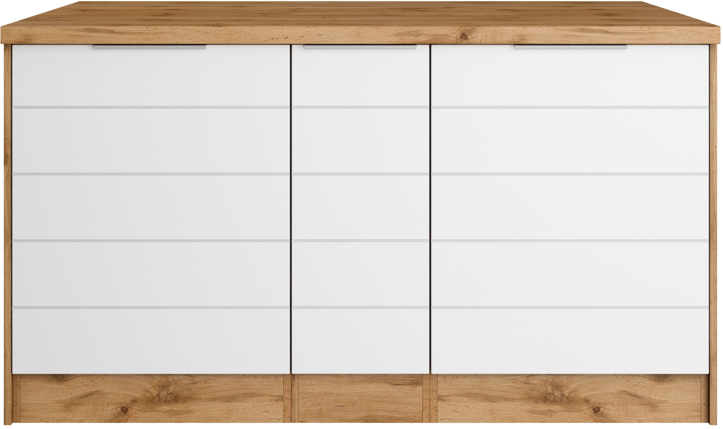KOCHSTATION Ilot de cuisine »KS-Luhe, Breite 153 cm, mit Flaschenregal« façades MDF, plan de travail épaisseur 38mm