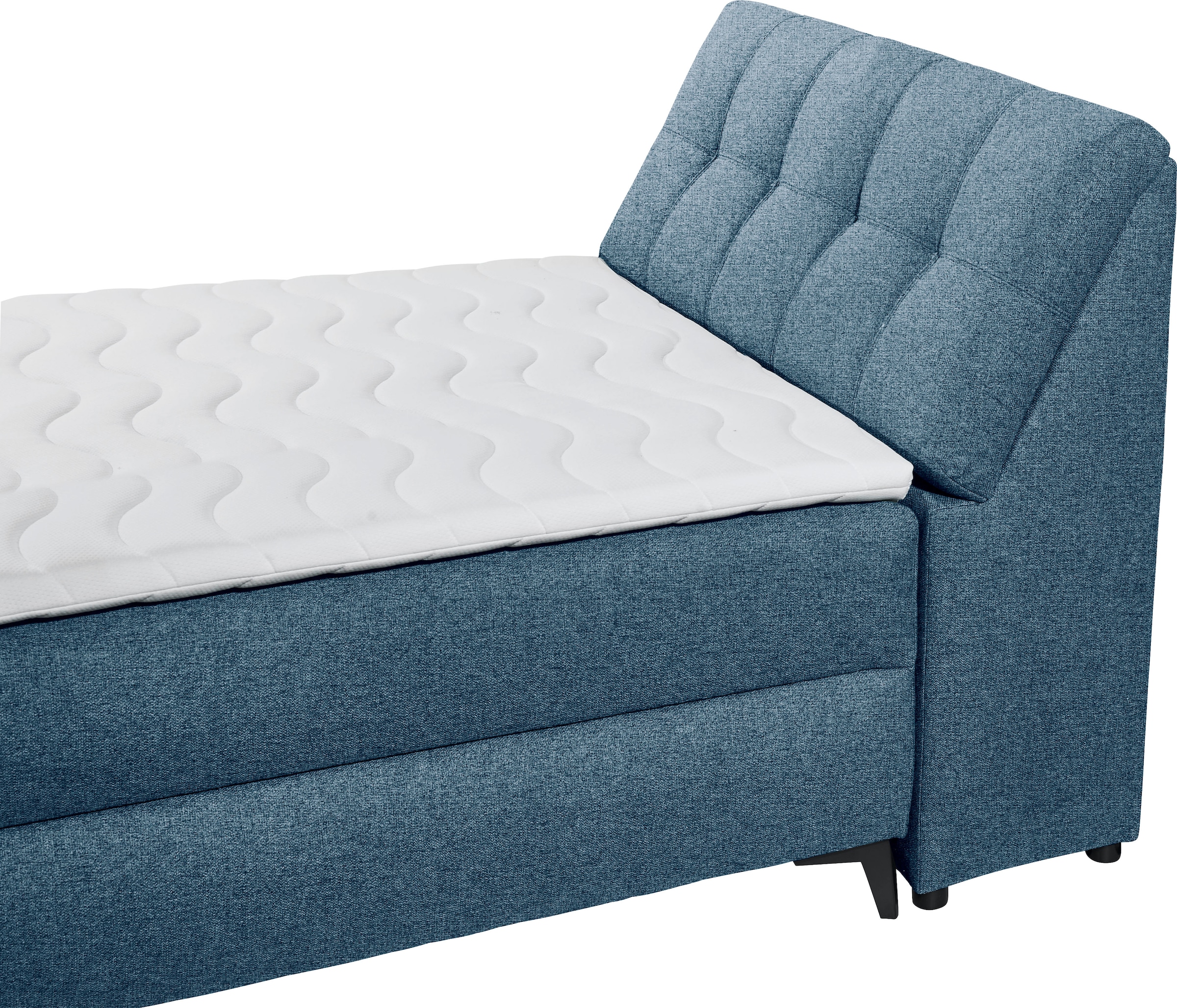 ED EXCITING DESIGN Lit de boxe »Atlantis« mit Bettkasten und Stauraum im Kopfteil