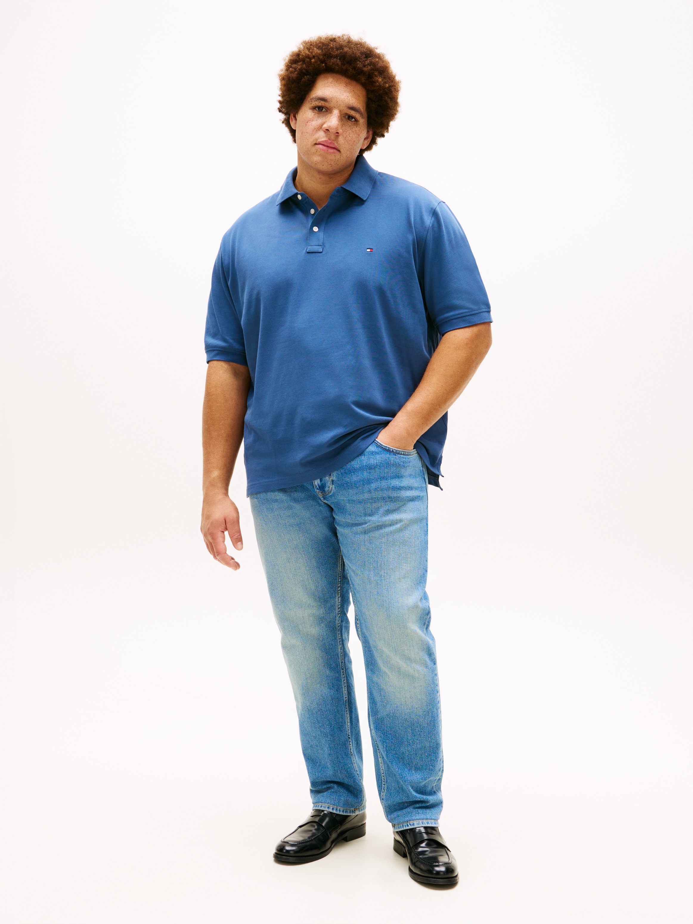 Tommy Hilfiger Big & Tall Poloshirt »1985 - REGULAR« elastisch, Regular Fit für grosse Grössen