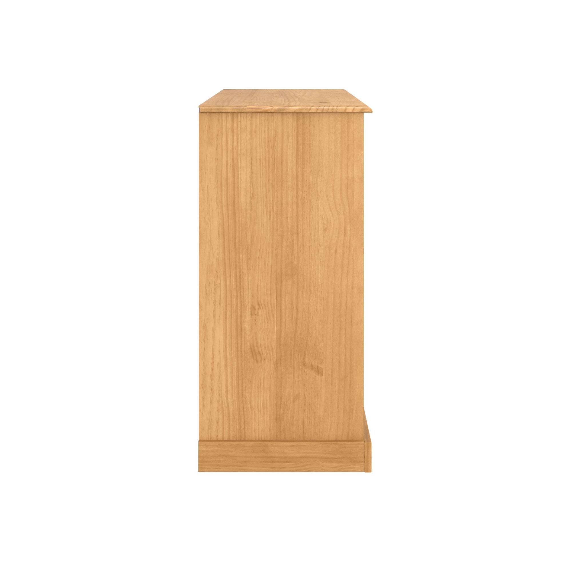 GOODproduct Sideboard »Turia, mit Lamellentüren« Kommode aus massivem Kiefernholz, FSC®, Breite 125 cm