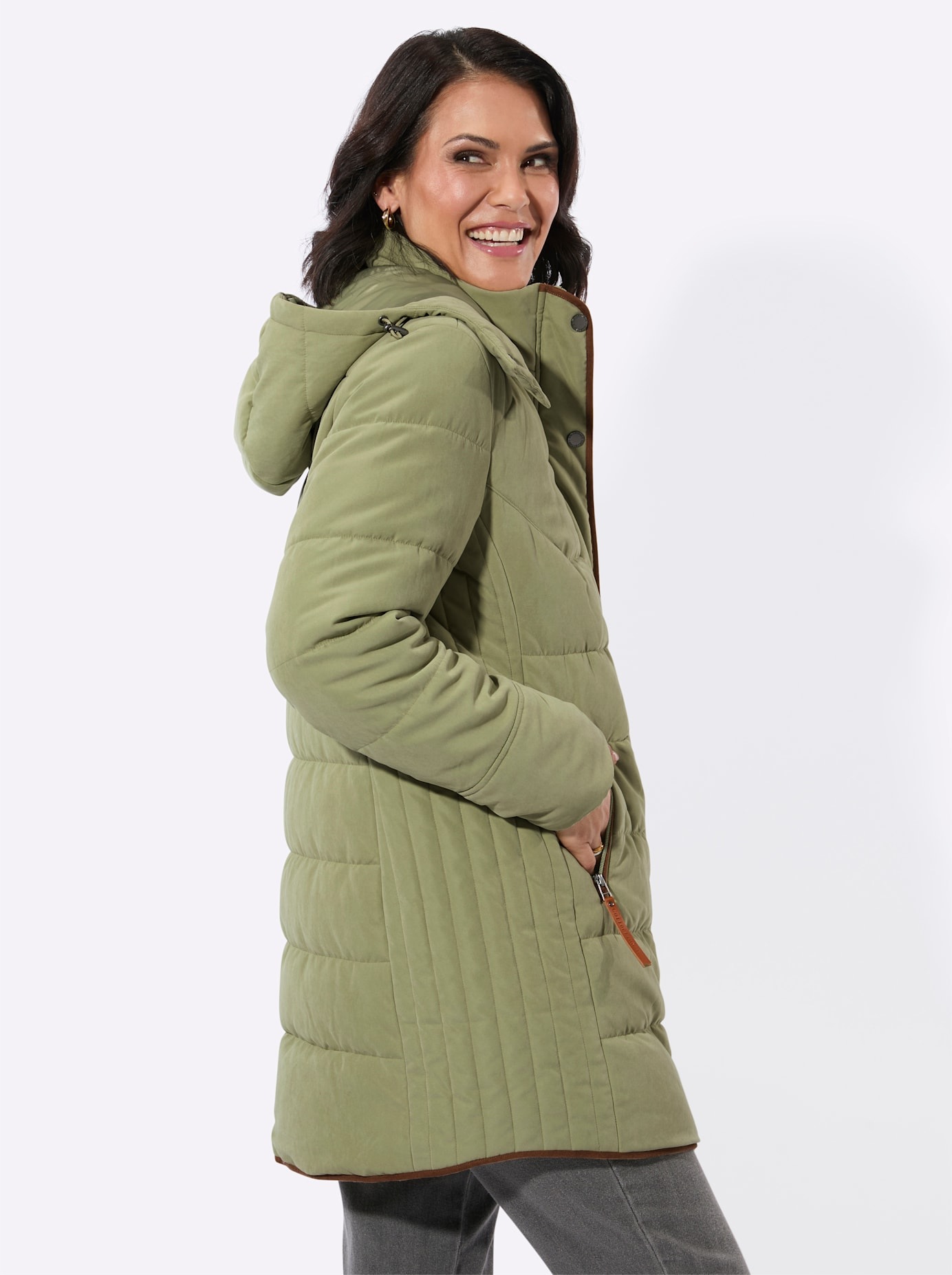 Casual Looks Veste matelassée mit Kapuze