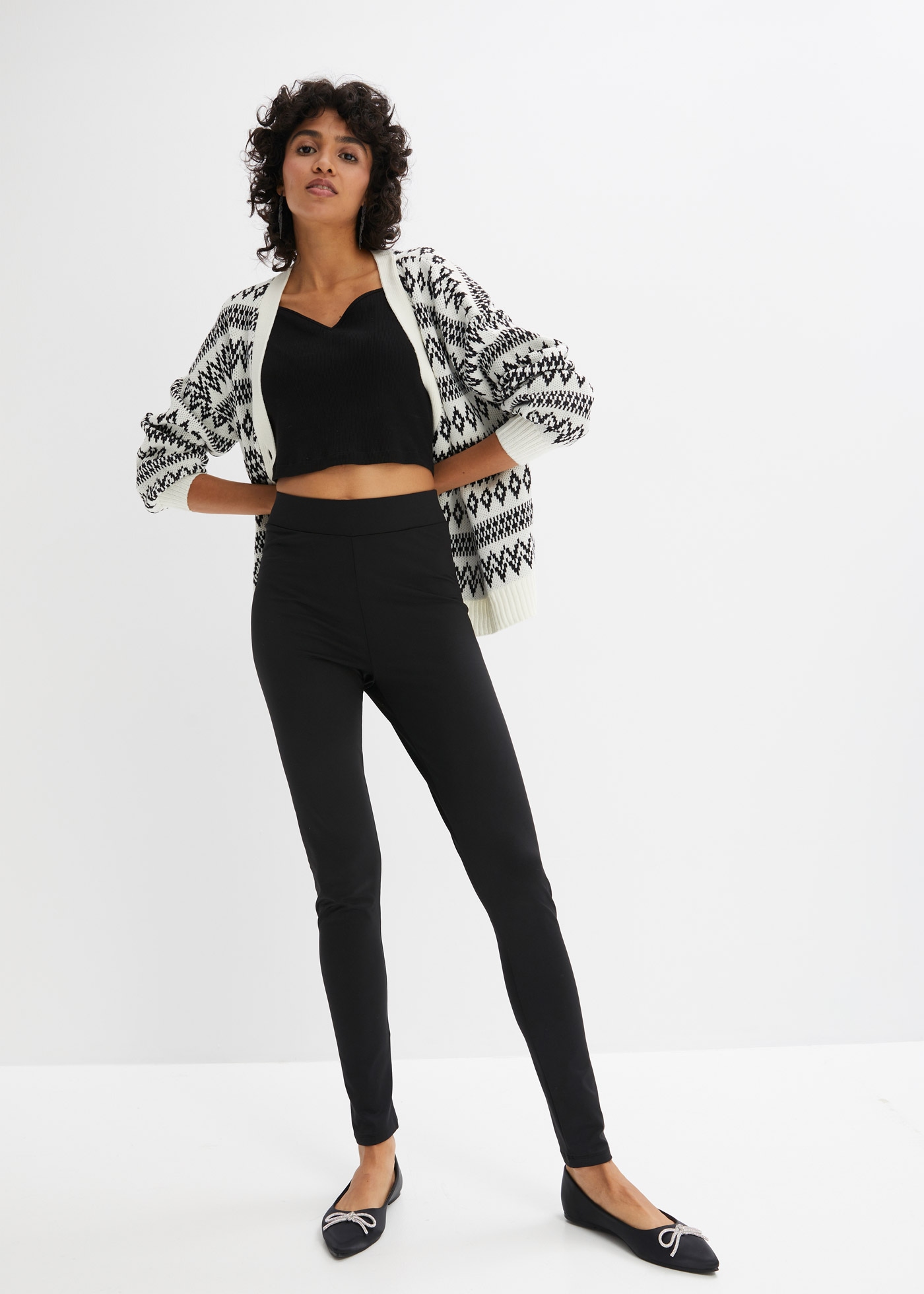 bonprix Thermoleggings »Highwaist Thermo-Leggings mit breitem Bequembund«  Highwaist Thermo-Leggings mit breitem Bequembund