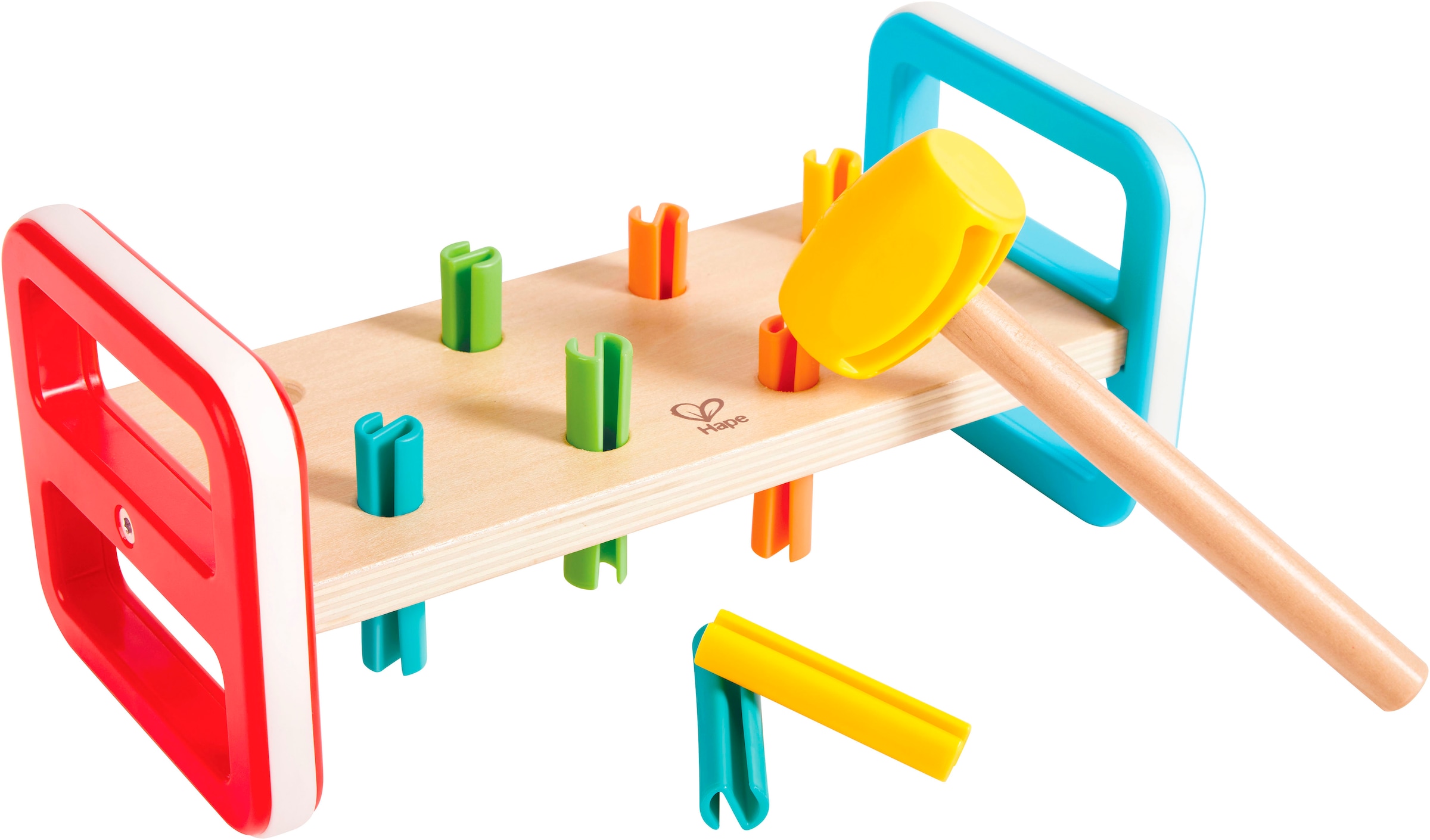Hape Klopfbank »Regenbogen-Klopfbank«