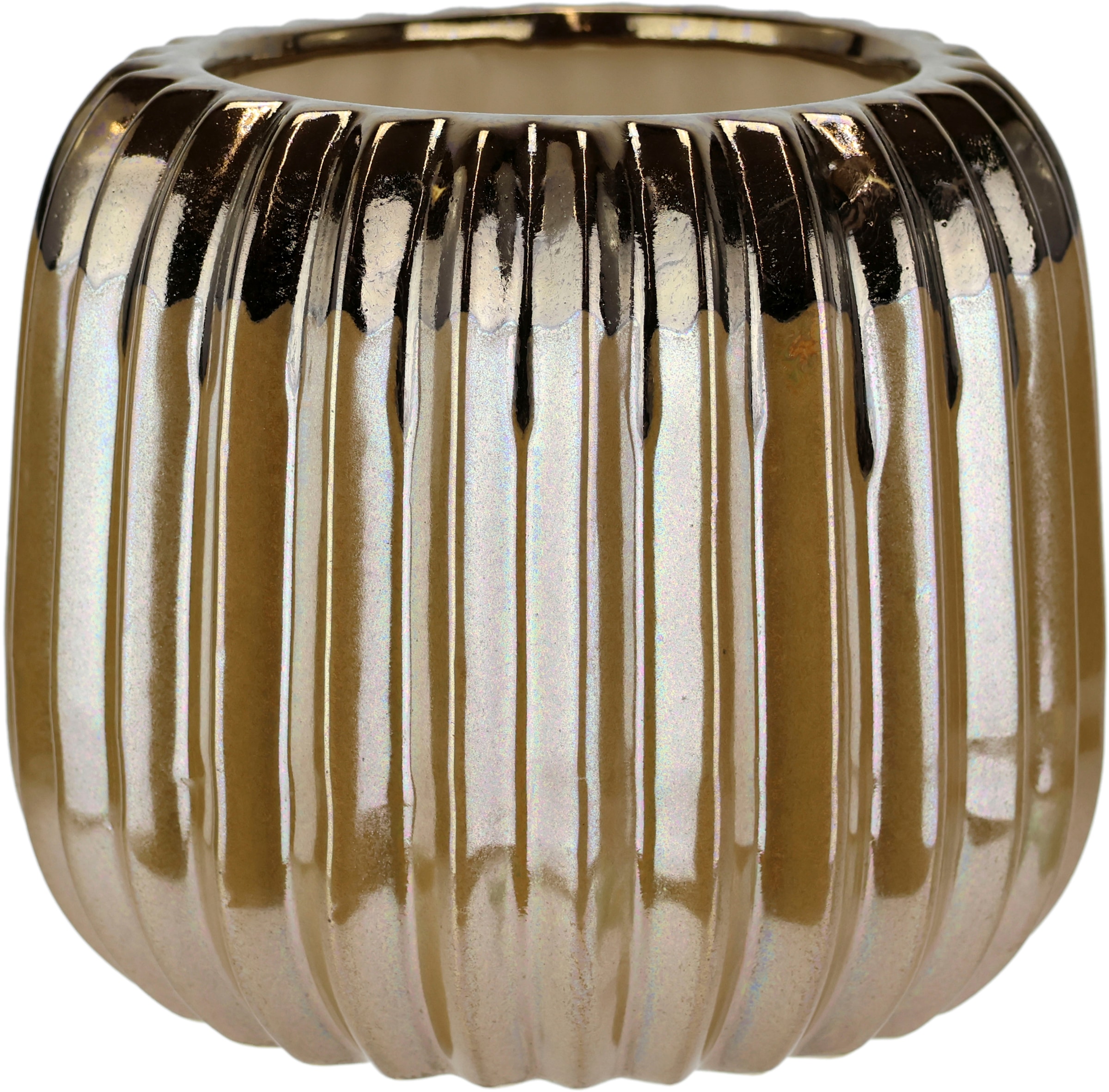 I.GE.A. Vase décoratif »Vase aus Keramik« Dekovase Blumenvase Modern für Tischdeko Tischvase Deko Trockenblume