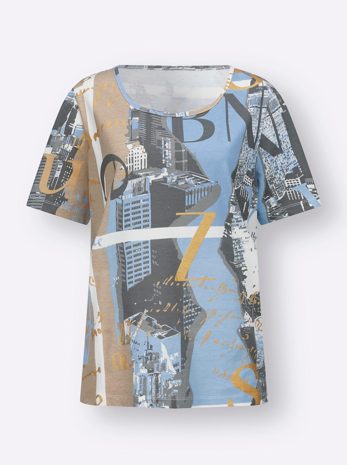 Classic Basics T-shirt à manches courtes »Rundhals-Shirt« 1 cuis