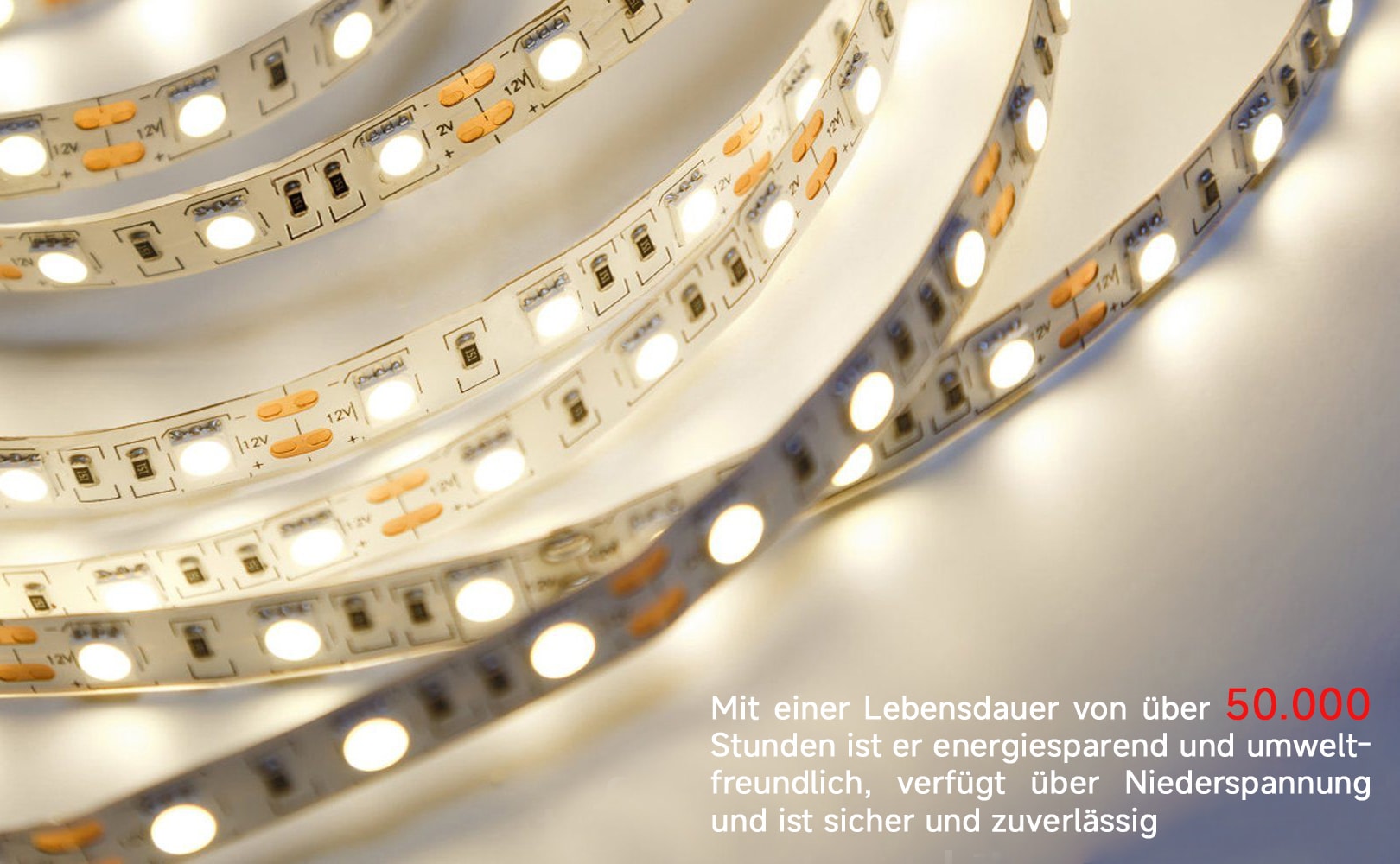 welltime Miroir lumineux LED »Toledo eckig, Spiegel mit LED Beleuchtung, Badspiegel« mit Anti-Fog Beschichtung