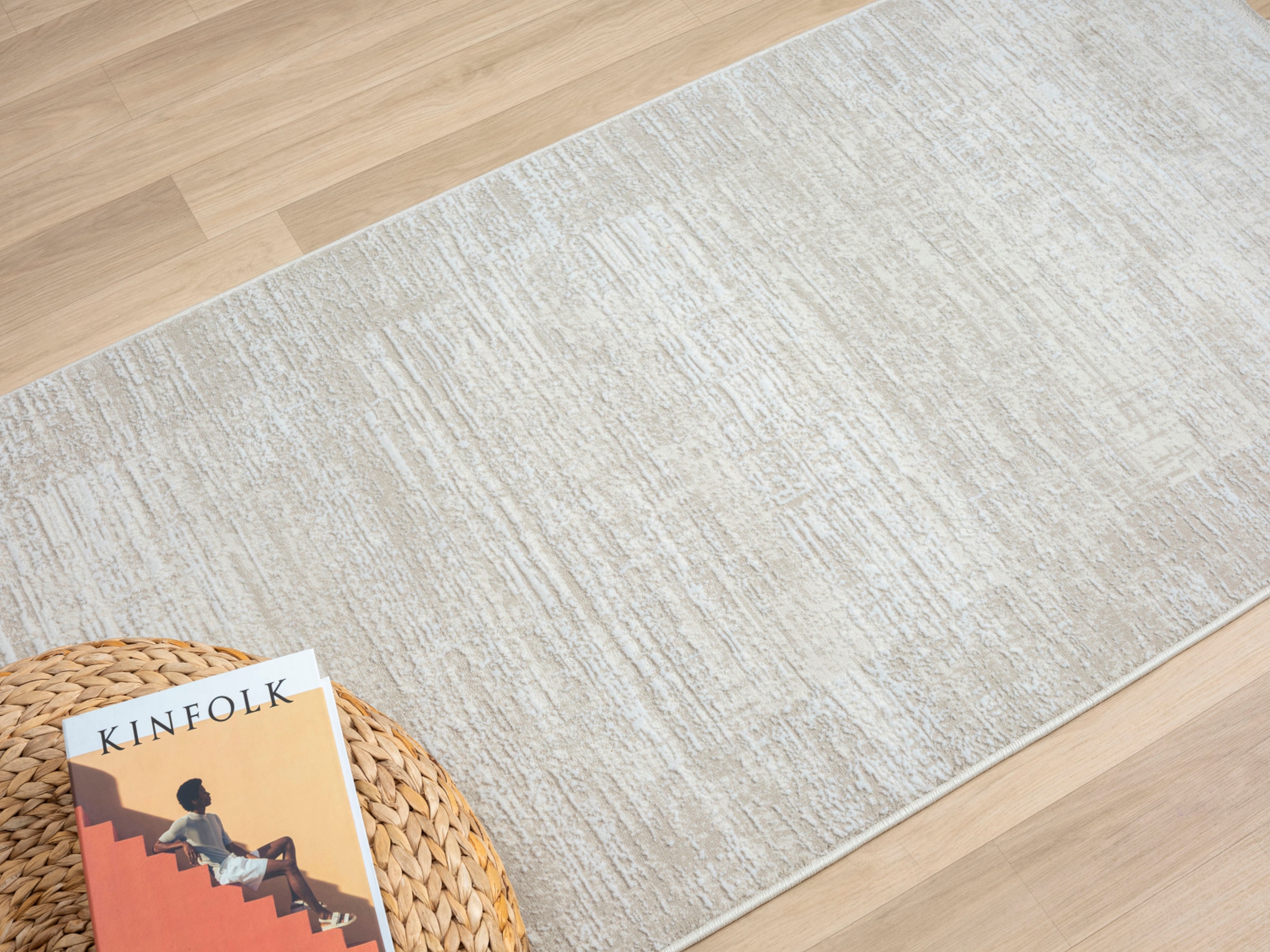 Myflair Möbel & Accessoires Teppich »My Heaven, LAGERRÄUMUNG!« rechteckig 10 mm Höhe Kurzflor, Scandi-Look, besonders weich durch Microfaser, mit Fransen