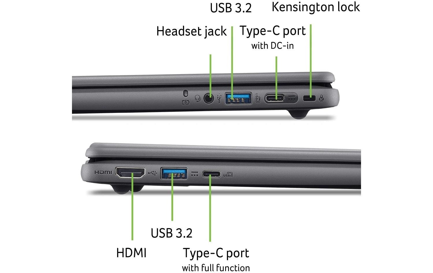 Acer Chromebook »514 (C937-TCO-C1KG) 8GB/128GB eMMC« / 14 ″ Intel