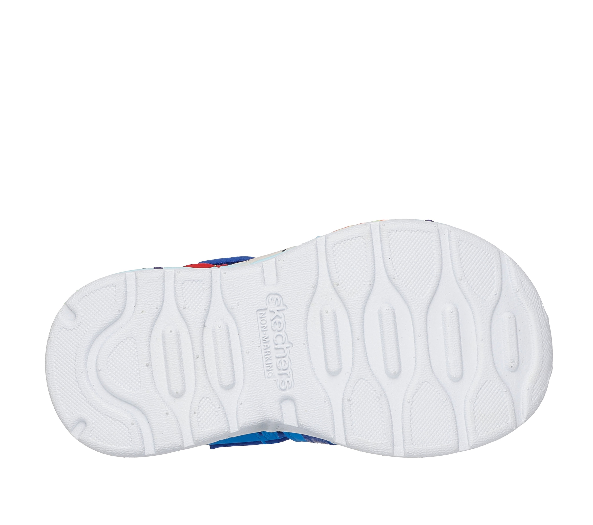 Skechers Sandale »PLAY SCENE SPLASH«  chaussure de bain avec semelle colorée, gabarit de taille à télécharger