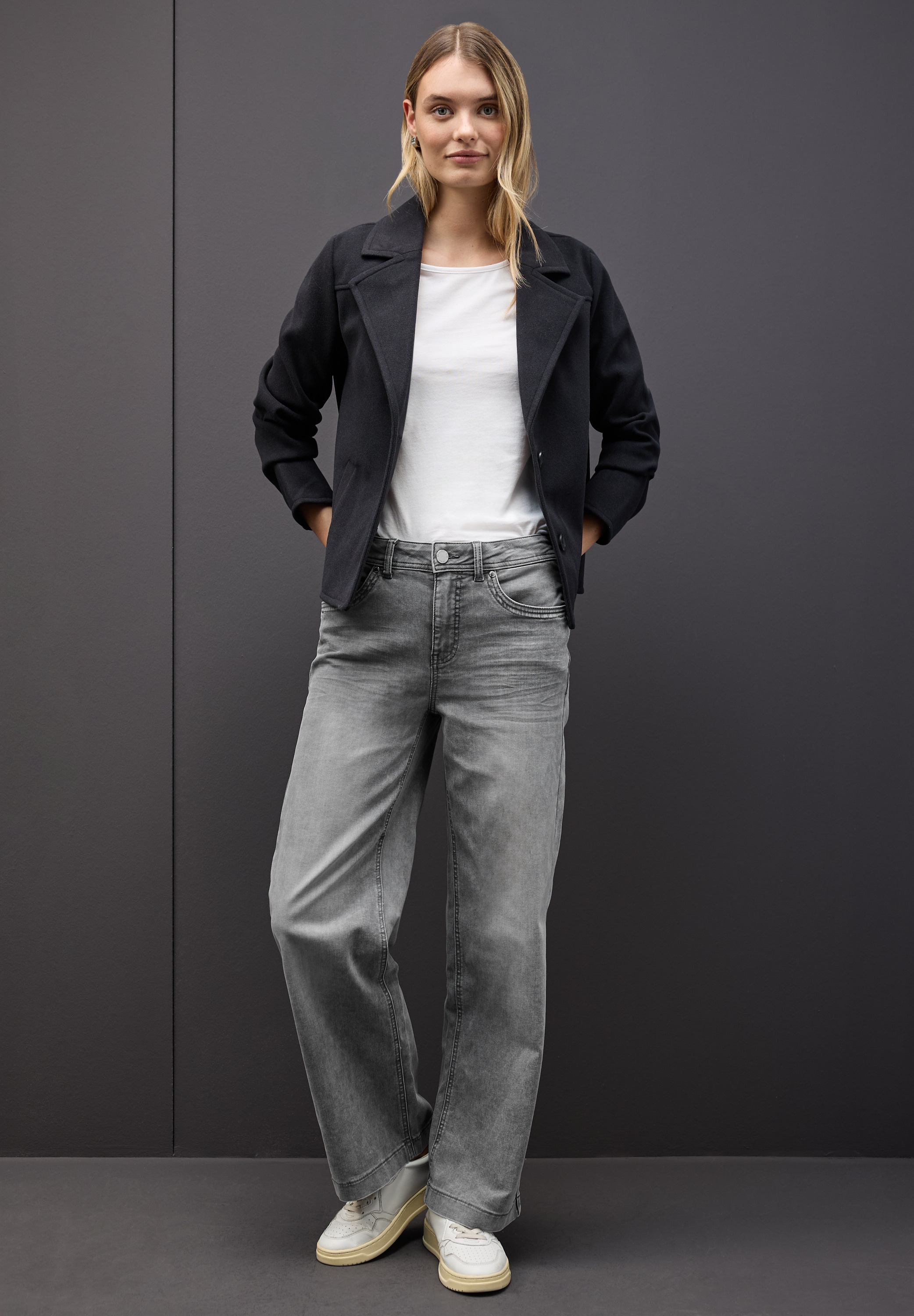 STREET ONE Weite Jeans im Five-Pocket Style