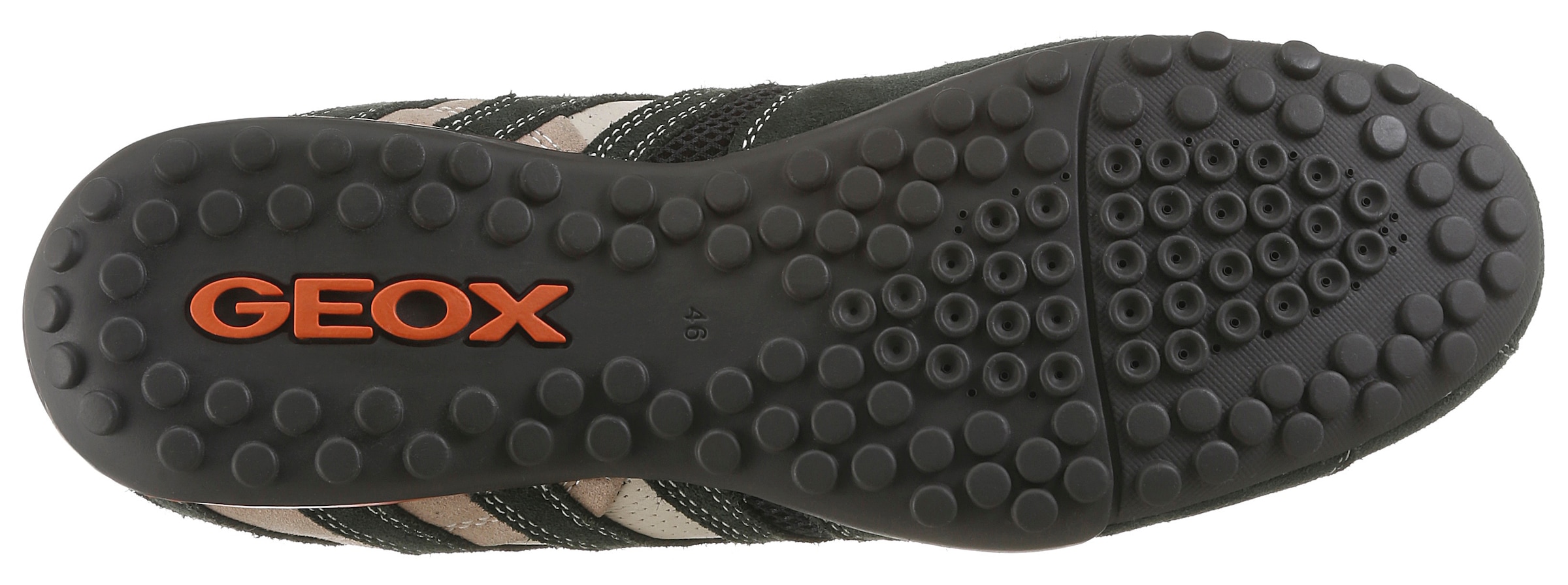Geox Baskets slip-on »U SNAKE«  chaussure de loisirs, mocassin avec membrane spéciale Geox