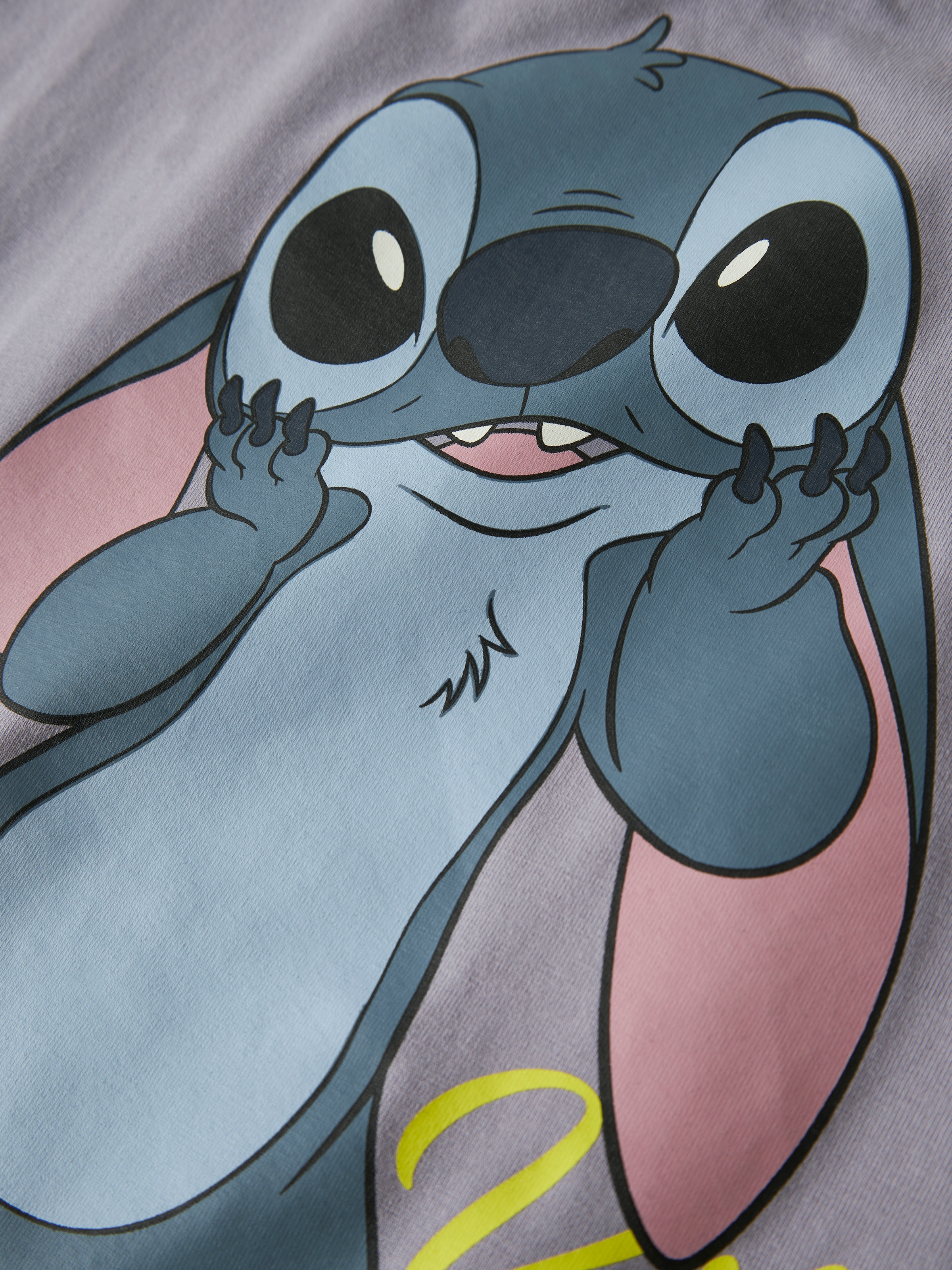 Name It T-Shirt »NKFDYMI STITCH SS NREG TOP BOX NOOS WDI« mit wunderschönem Glitzerdruck