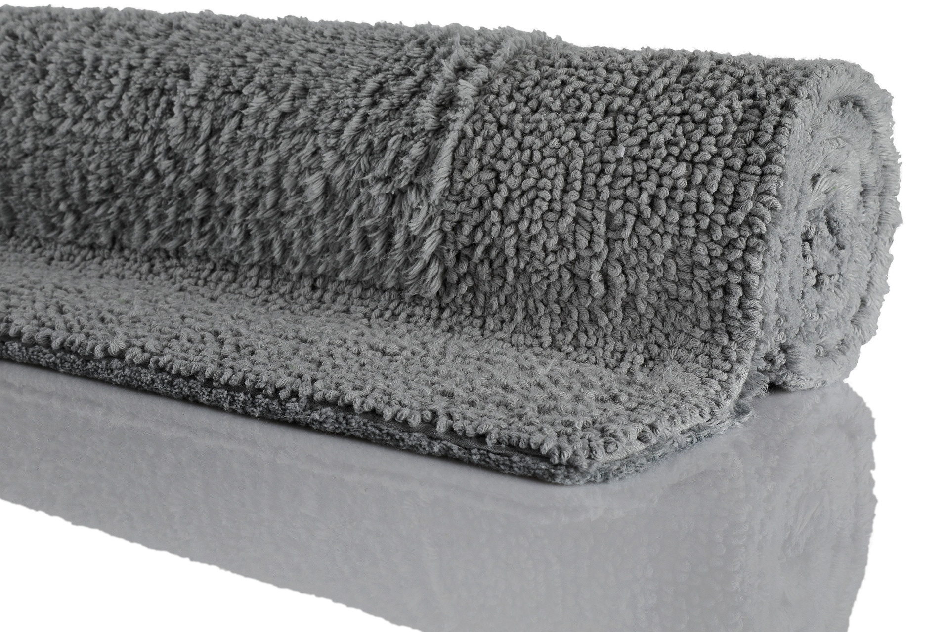 Wecon home Basics Tapis de bain »Finn« Höhe 15 mm waschbar, robust, saugfähig, pflegeleicht, Baumwolle, Hoch-Tief-Effekt