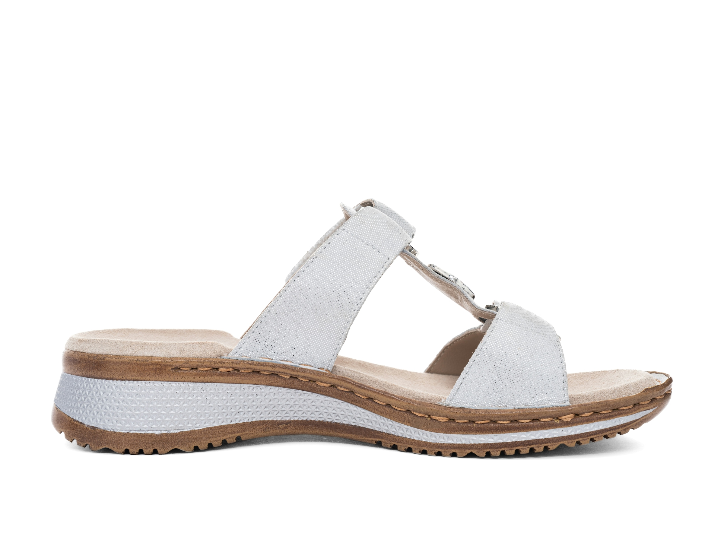 Ara Pantolette »HAWAII«  à talon compensé, chaussure d'été, chaussure à enfiler avec élément décoratif