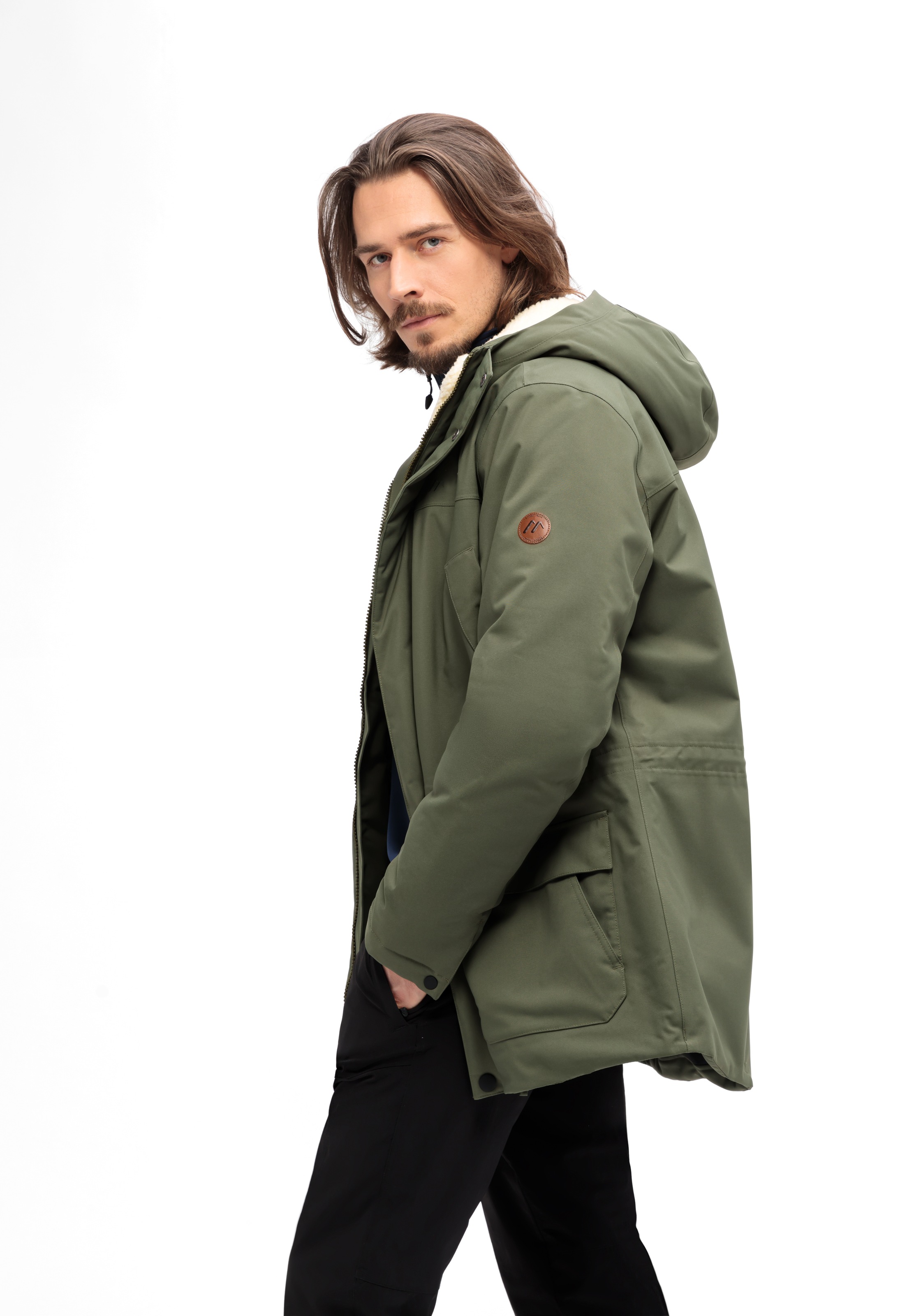 Maier Sports Funktionsjacke »SENNE« Herren Outdoor-Jacke, wind/wasserdicht, 6 geräumige Taschen