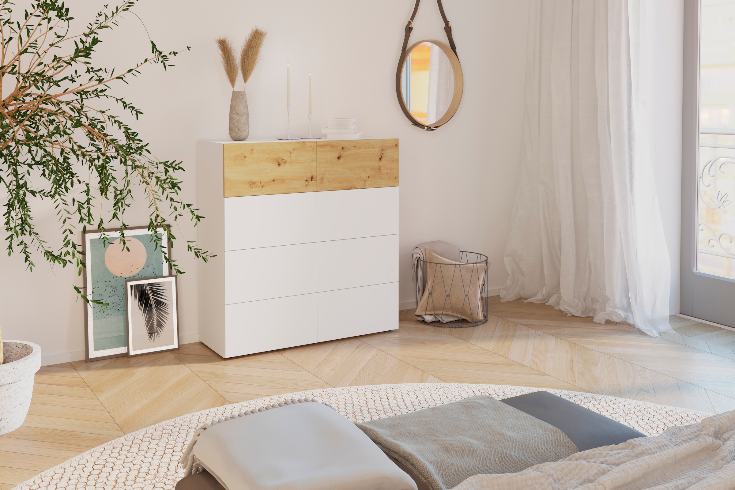 FMD Commode »Belm« Breite 109 cm