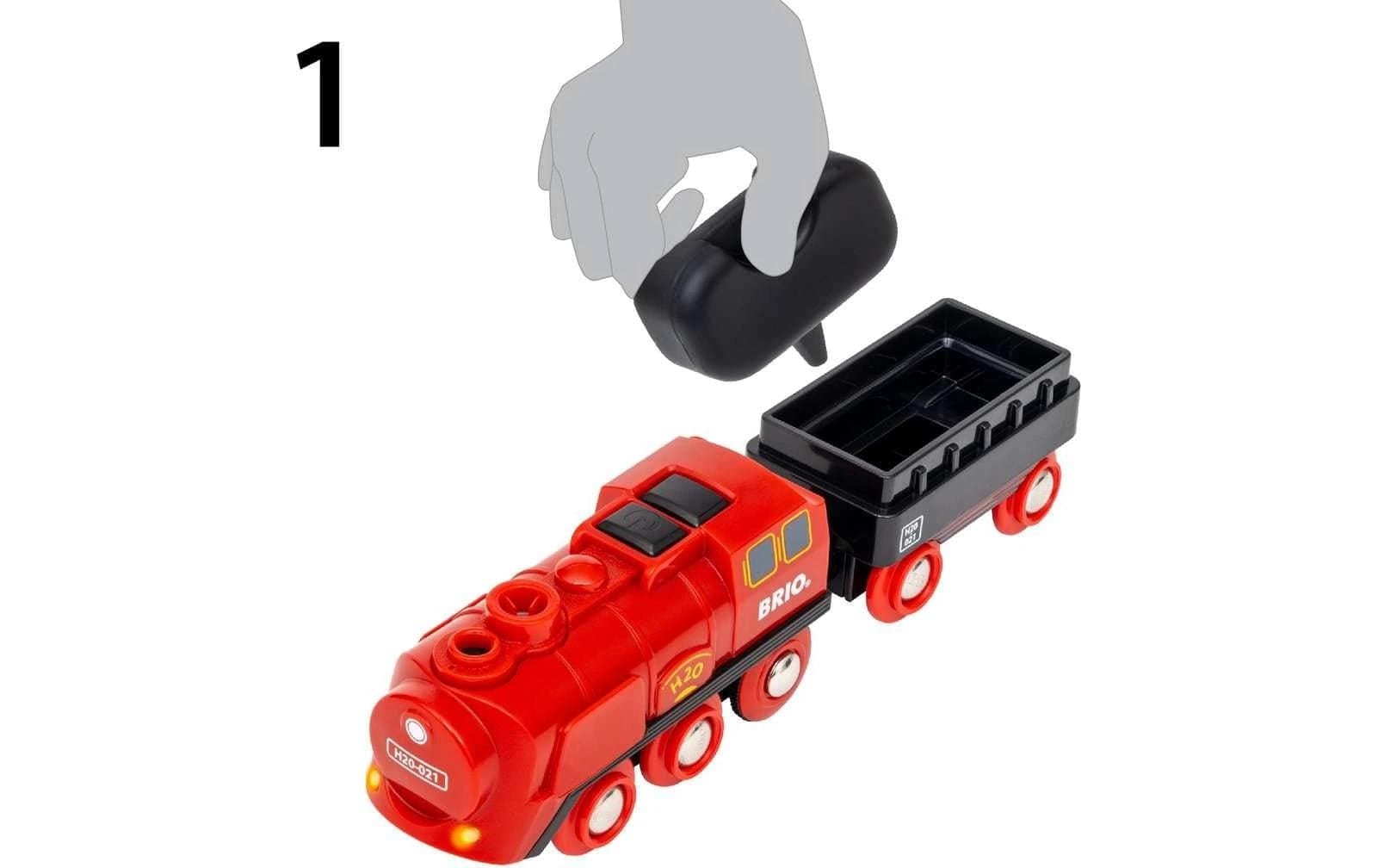 BRIO® Spielzeugeisenbahn-Set »Batterie-Dampflok Set«