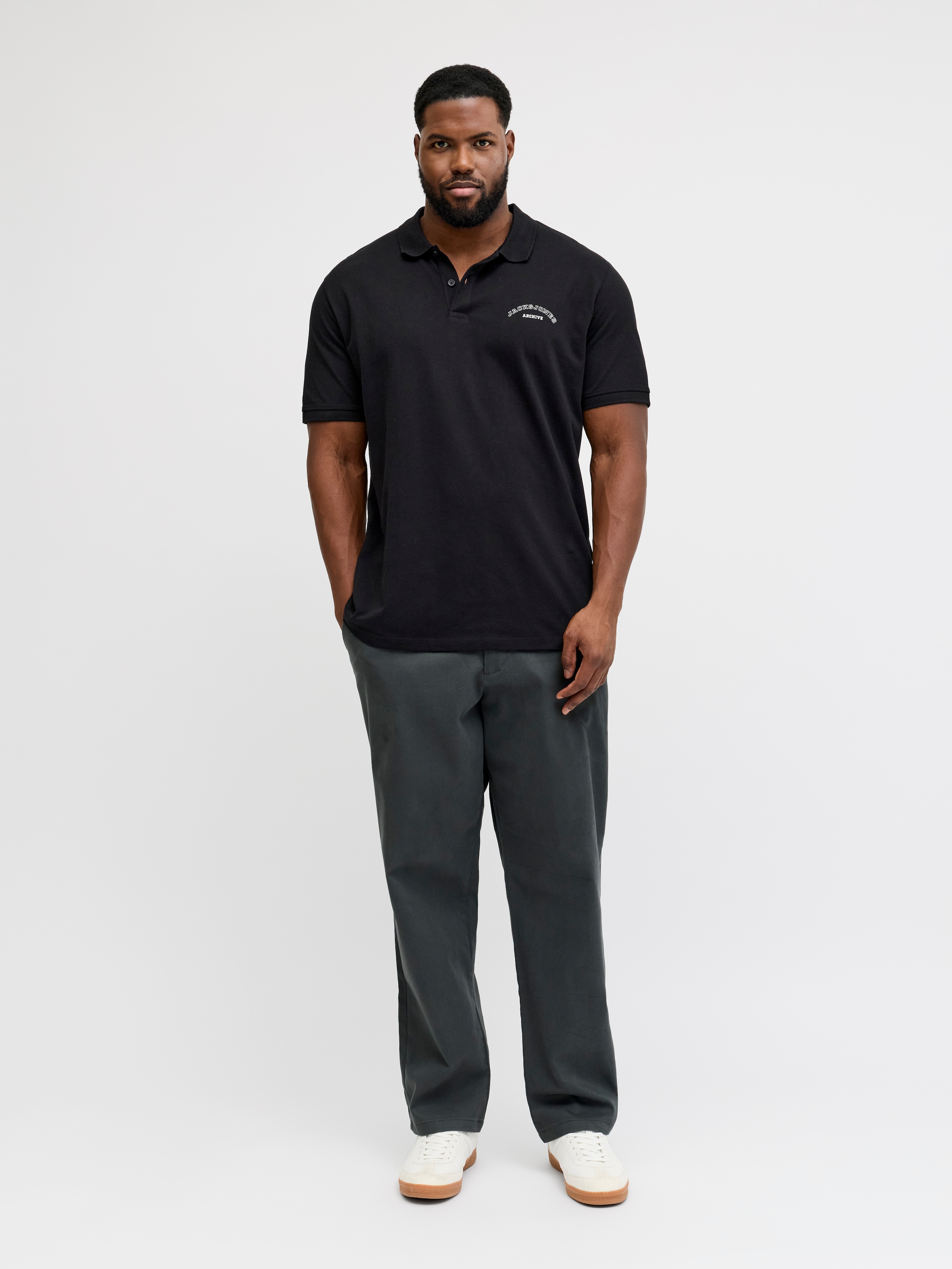 Jack & Jones PlusSize Polo »JJCOLLEGE LOGO POLO SS PLS«