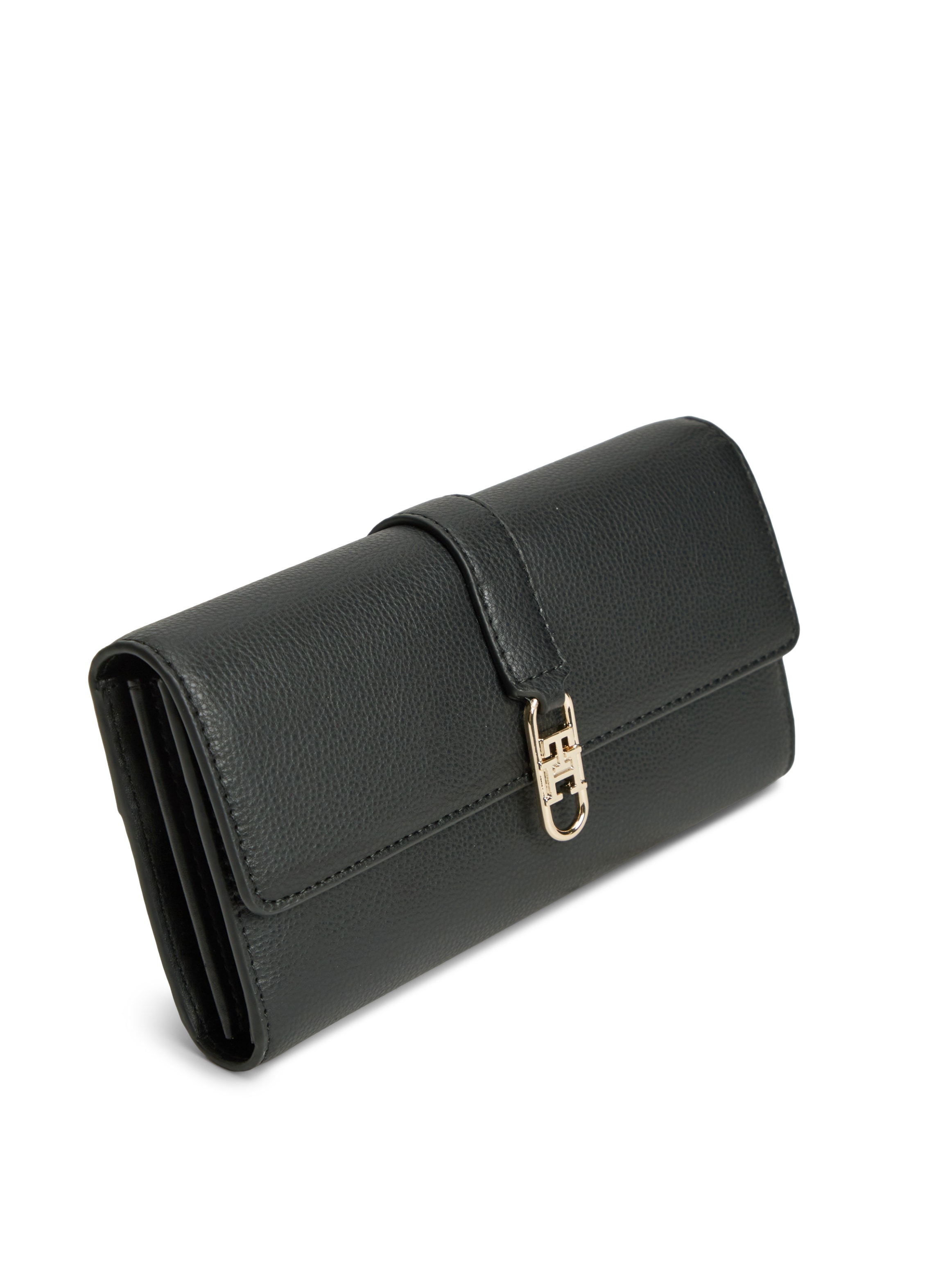 Tommy Hilfiger Porte-monnaie »TH LIBRE LARGE FLAP WALLET« Portefeuille femme, porte-monnaie à l'apparence élégante