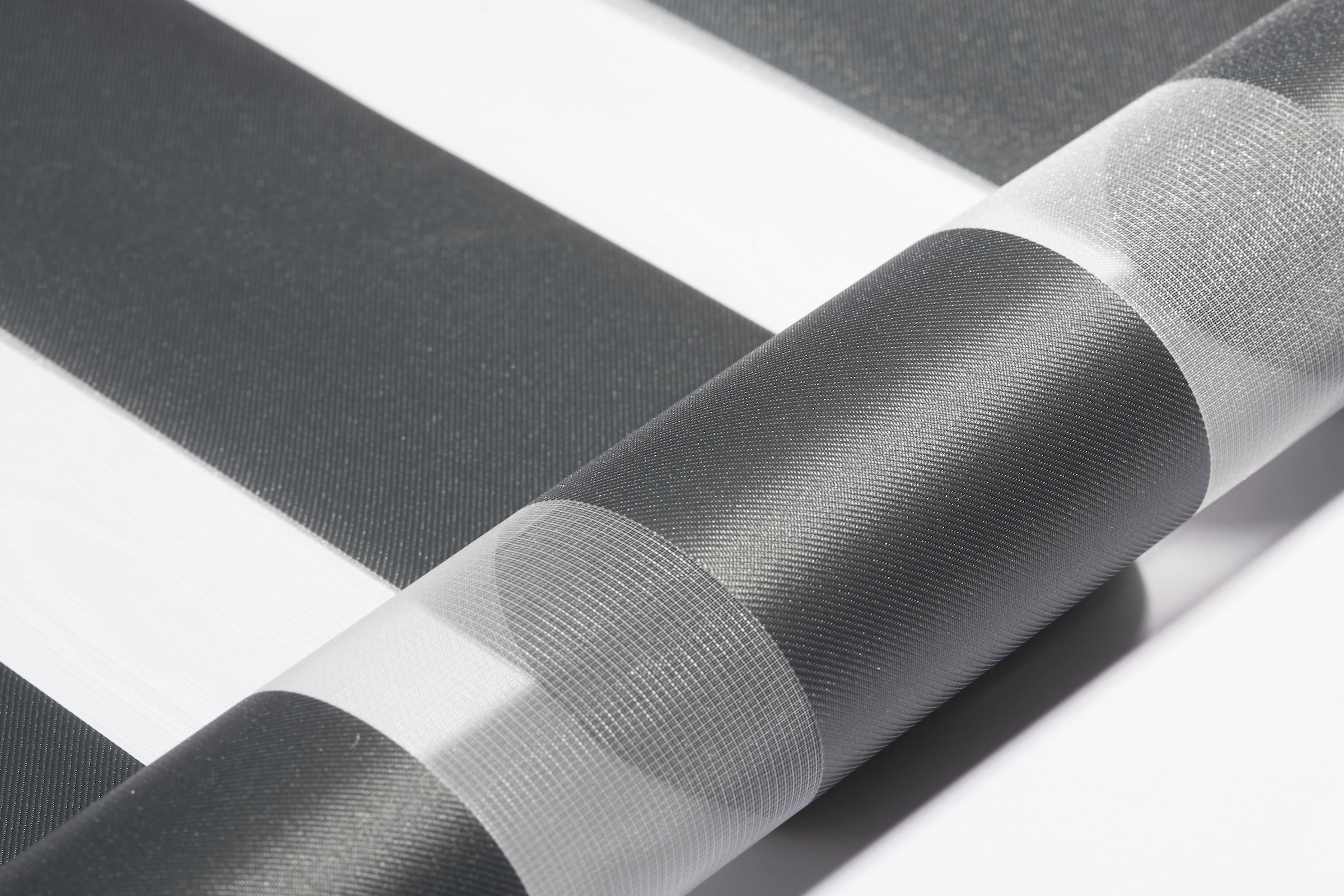 SCHÖNER WOHNEN-Kollektion Store double »Tilda« transparent Avec perçage / sans perçage suspendu librement geklemmt, silberne oder weisse Rollo-Technik