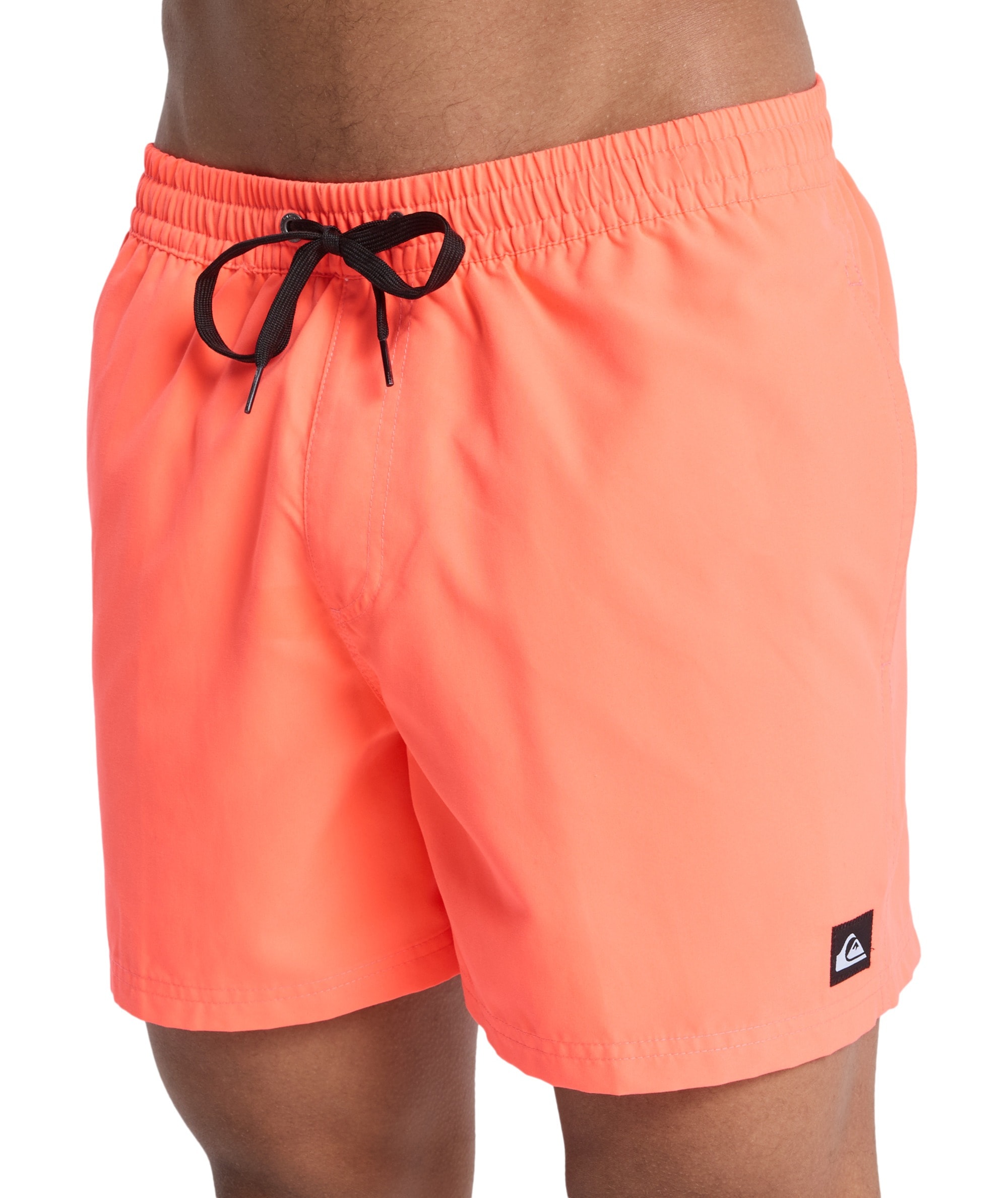 Quiksilver Short de bain »EVERYDAY VOLLEY 15« apparence unie, avec détails contrastés, coupe droite