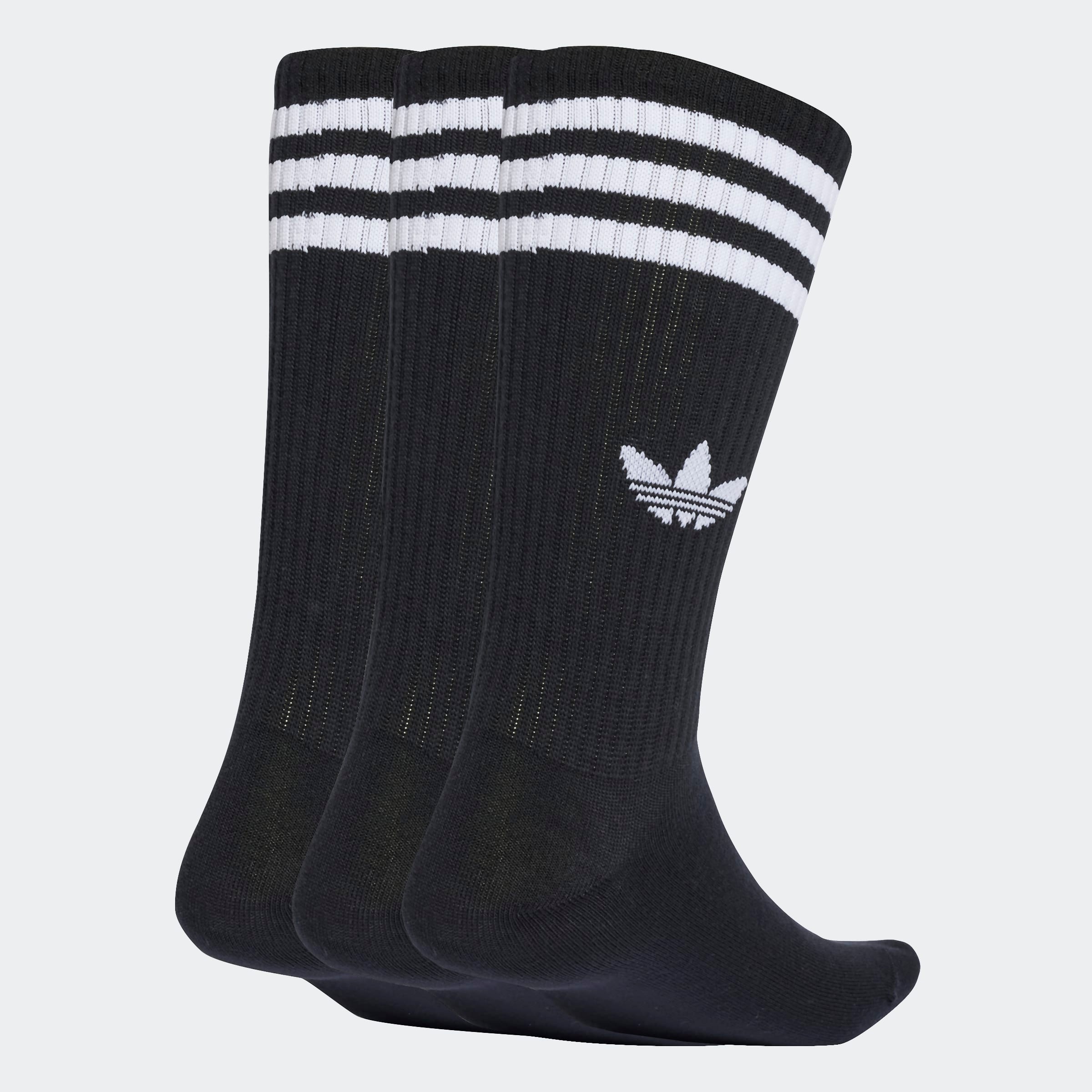 adidas Originals Chaussettes de sport »3-STREIFEN HIGH CREW, 3 PAAR« 3 Couple tlg. für verschiedene Aktivitäten, wadenlange Passform