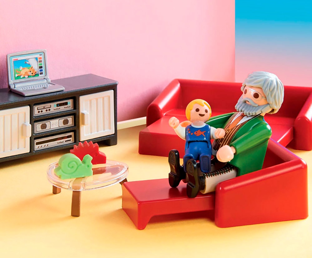 Playmobil® Jeu de construction »Gemütliches Wohnzimmer (70207), Dollhouse« Made in Germany